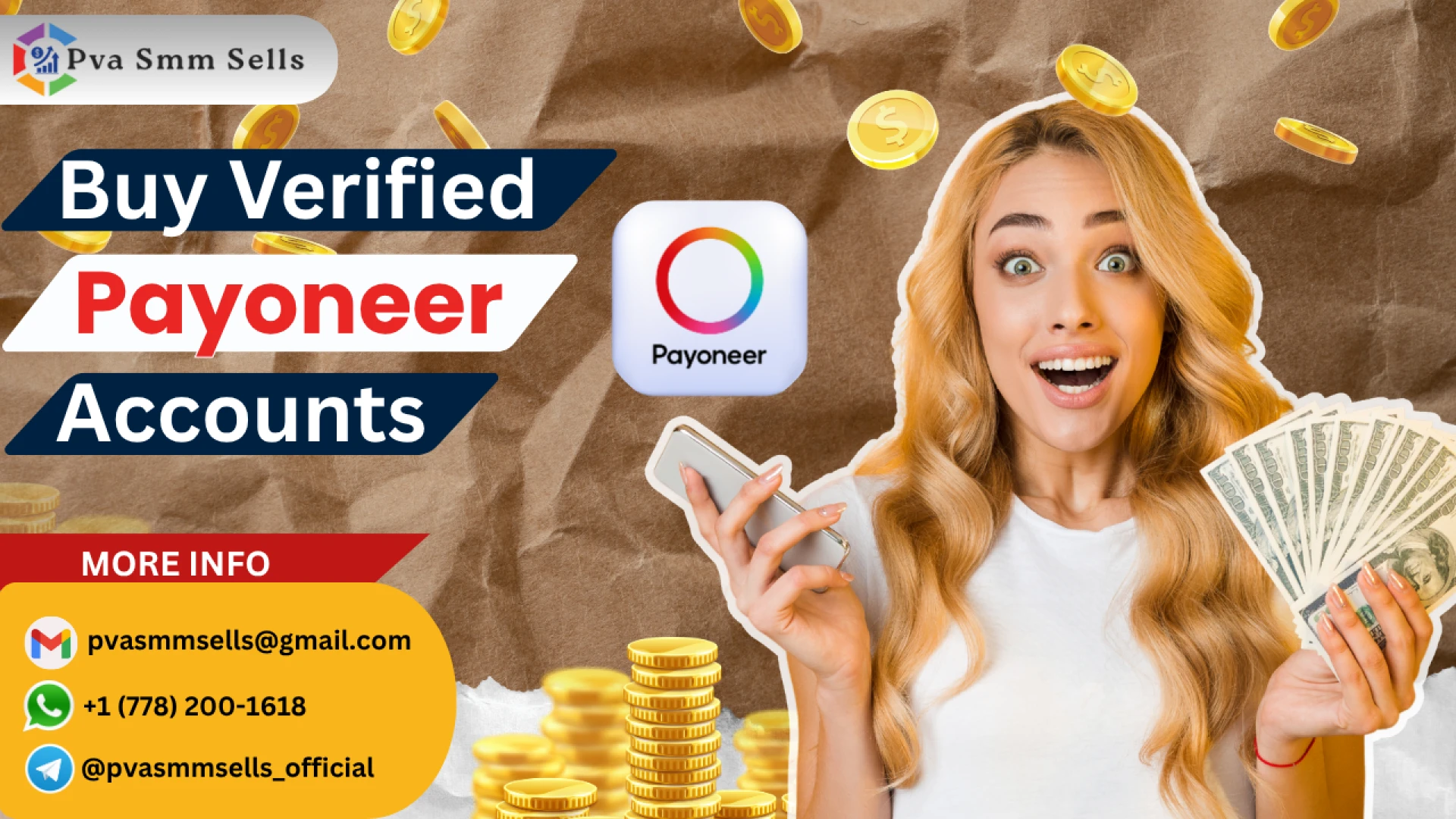   Get Your Payoneer Account Today – Safe & Authentic