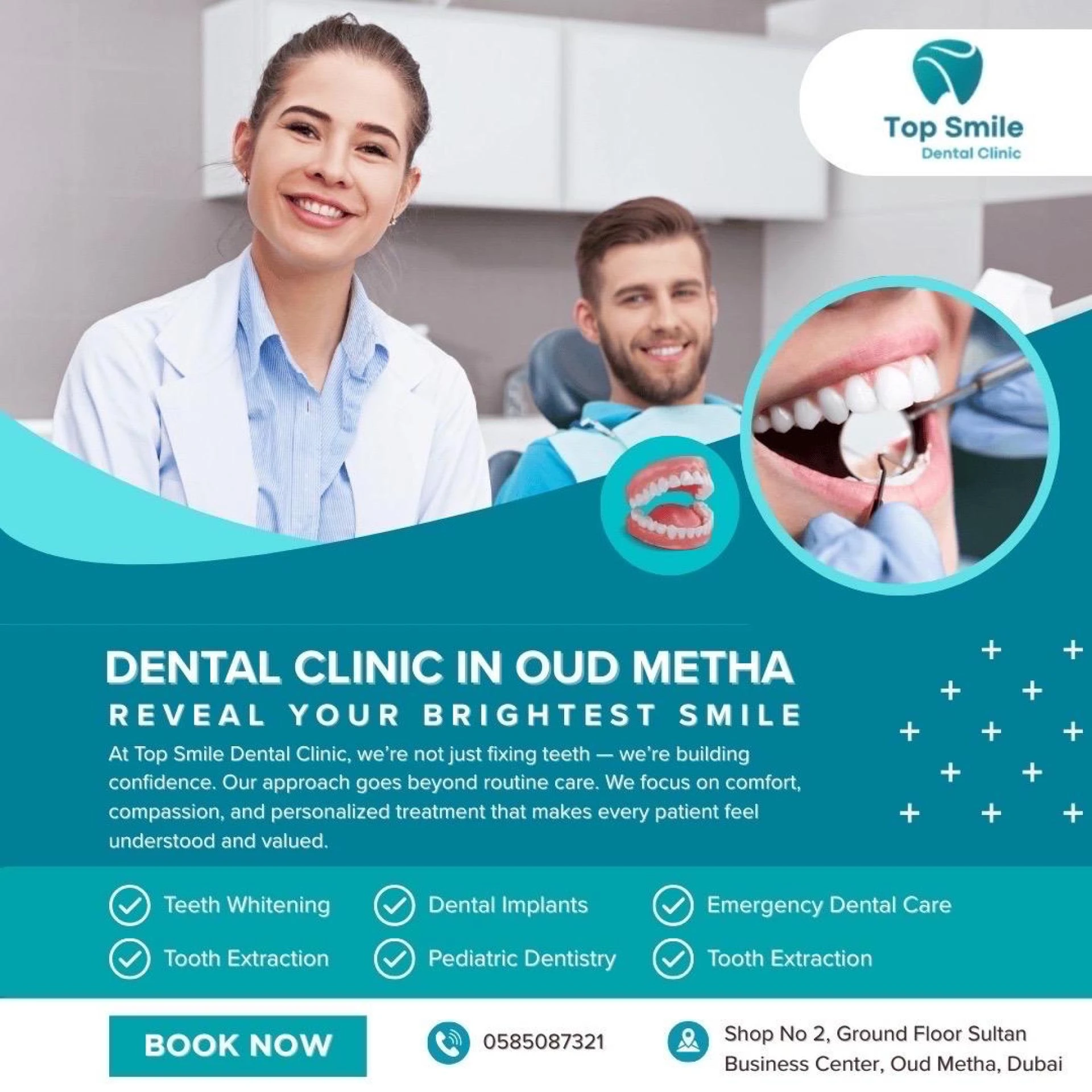 Your Trusted Dental Clinic in Oud Metha — Expert Dentists Committed to Your Perfect Smile