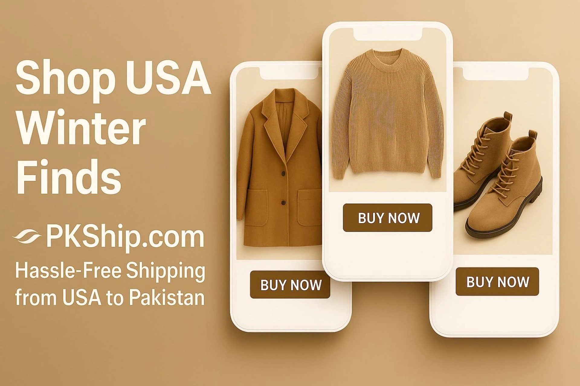 Cozy Up This Winter with Authentic USA Finds — Hassle-Free Shopping & Big Savings at PKShip.com