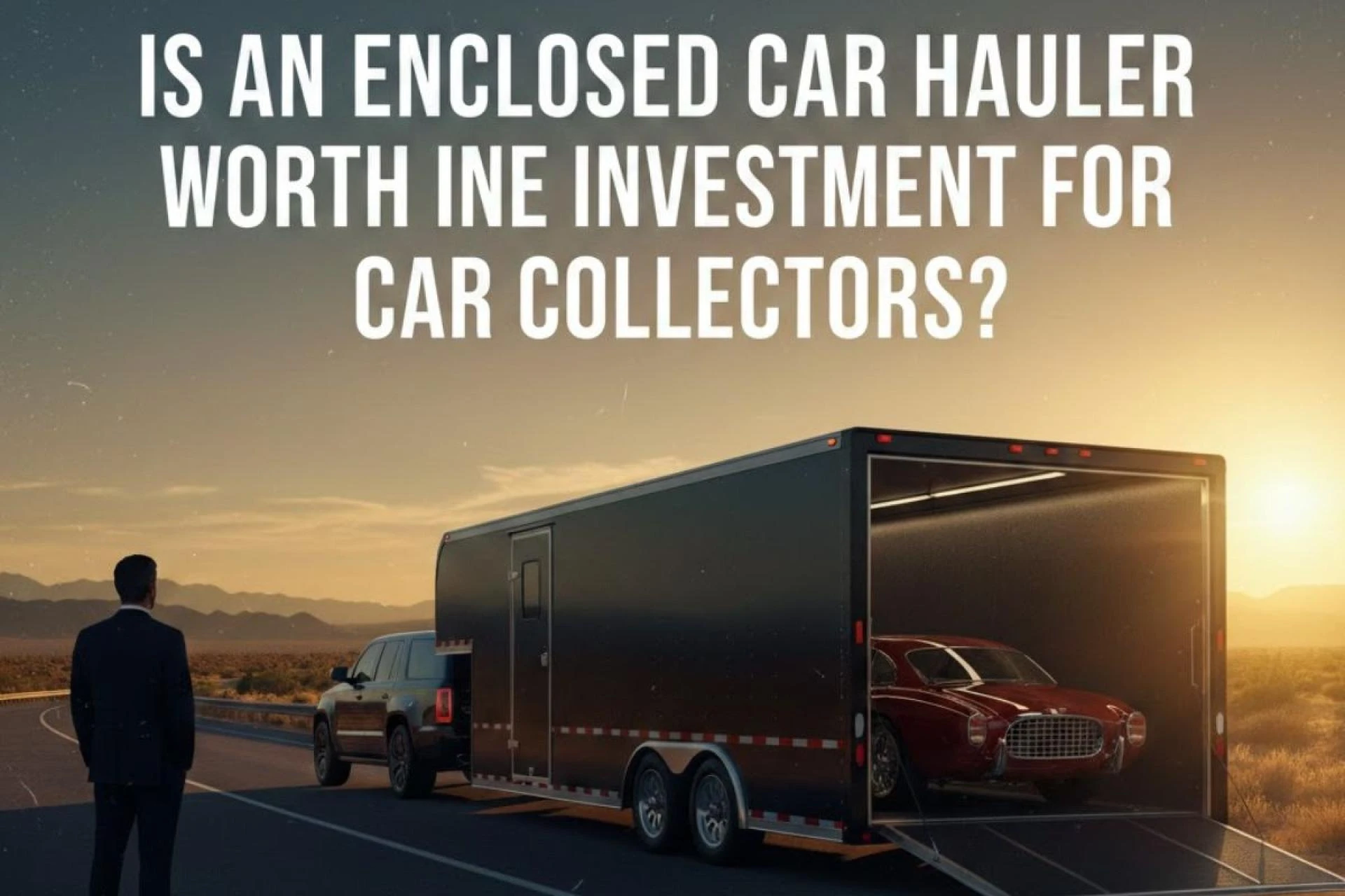 Is an Enclosed Car Hauler Worth the Investment for Car Collectors