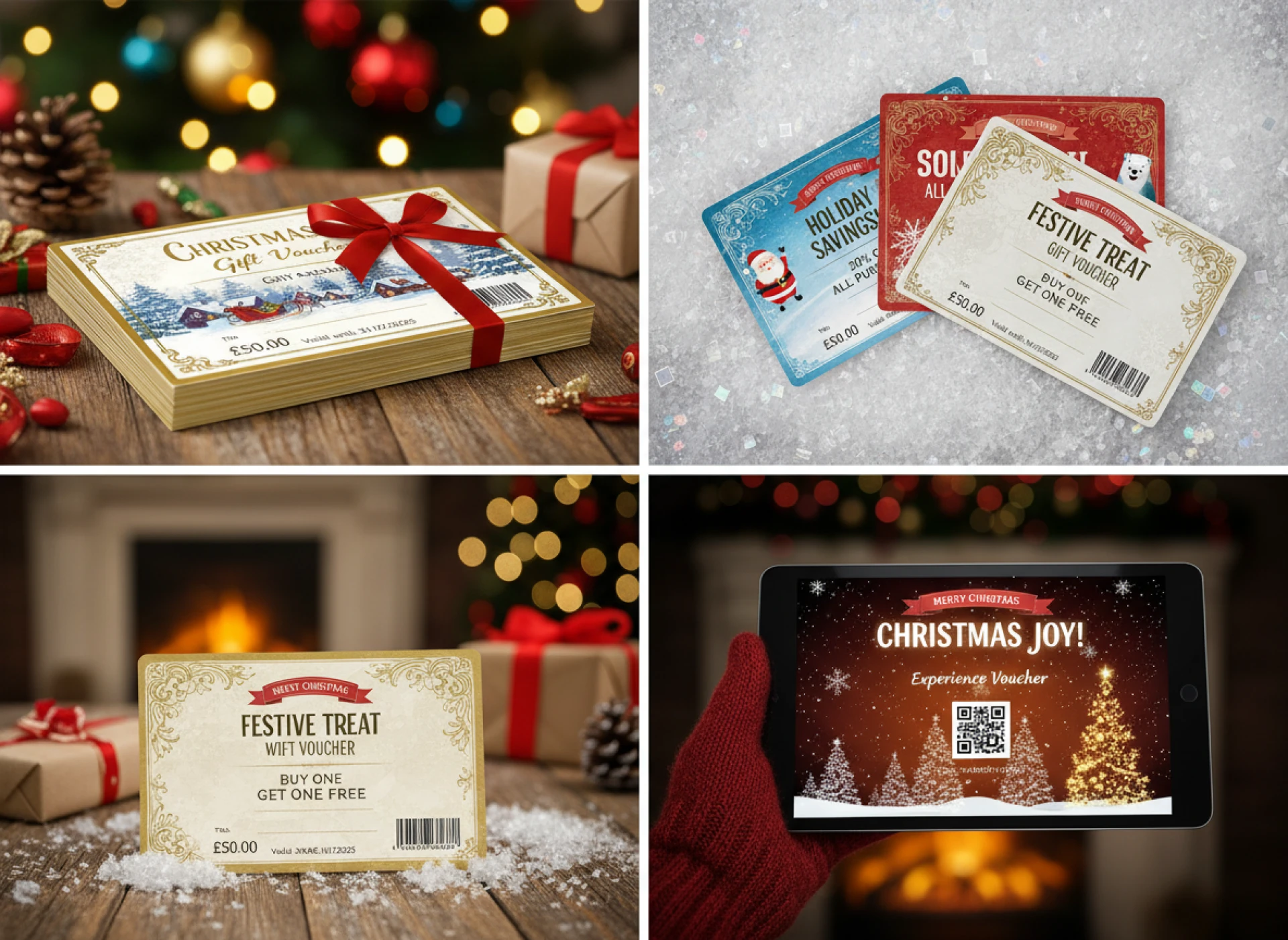 Christmas Holiday Gift Vouchers: Trips, Experiences and Relaxing End-of-Year Treats