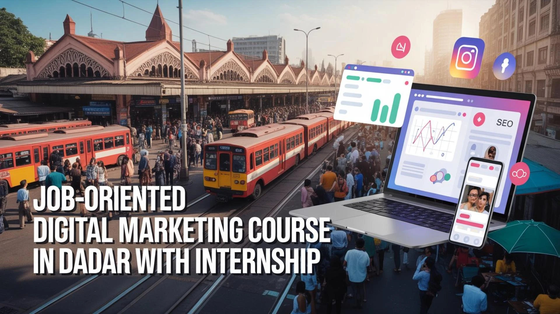 Job-Oriented Digital Marketing Course in Dadar With Internship