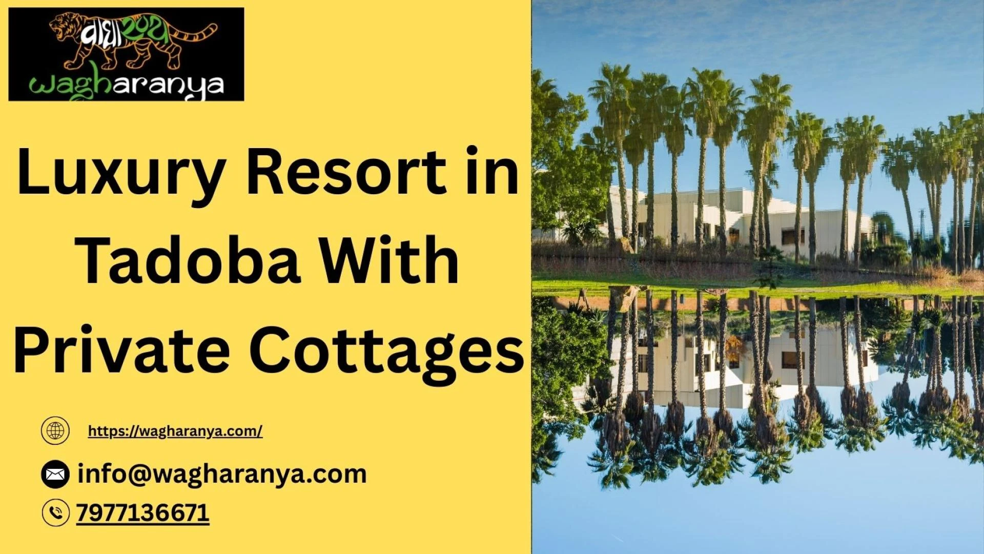 Luxury Resort in Tadoba With Private Cottages