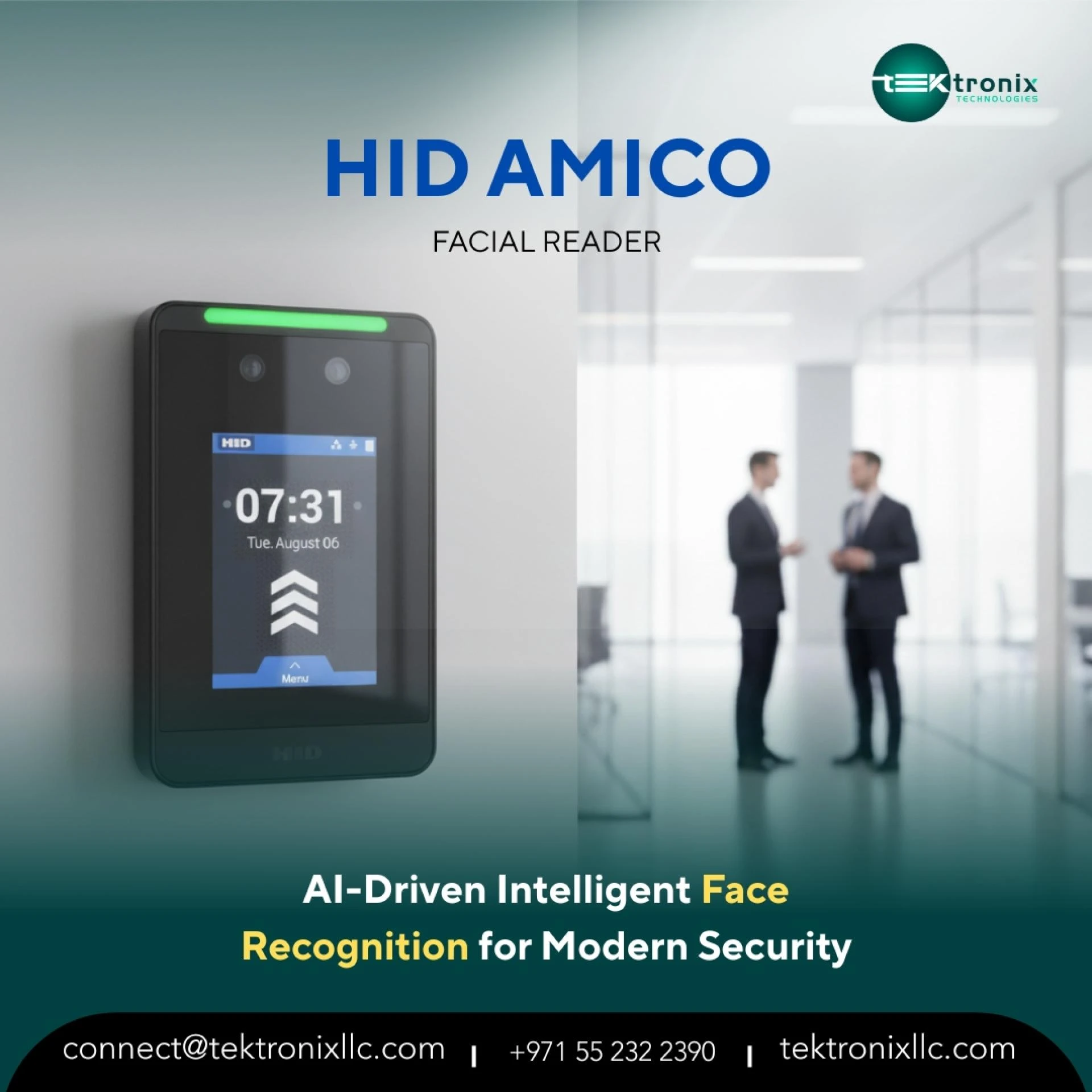 Reinvent Security with HID Amico Facial Recognition in Kuwait & GCC