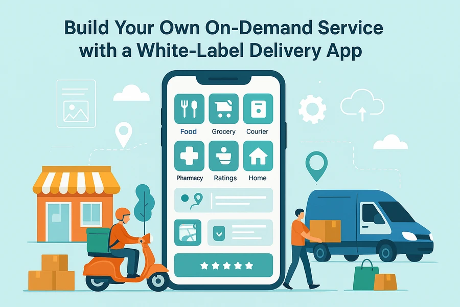 Build Your Own On-Demand Service with a White-Label Delivery App