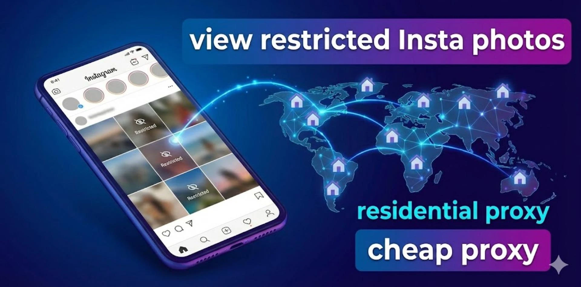View Restricted Insta Photos with Residential Proxies