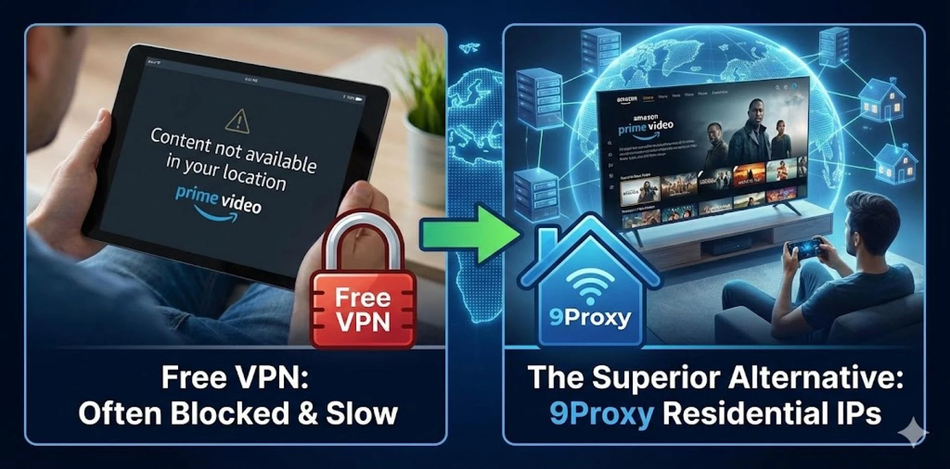 How to watch Amazon Prime videos using a free proxy