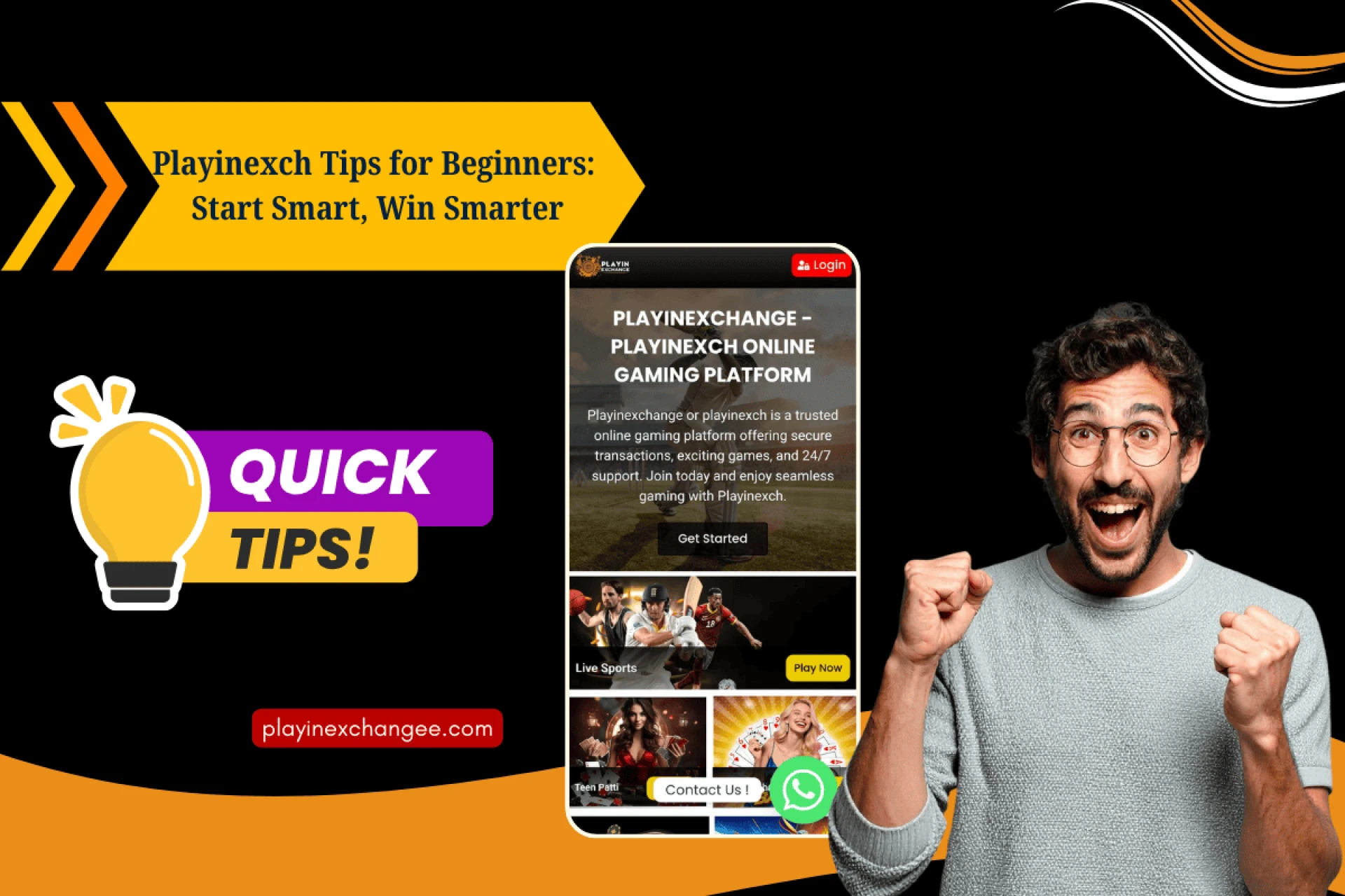 Playinexch Tips for Beginners: Start Smart, Win Smarter "y Post Title