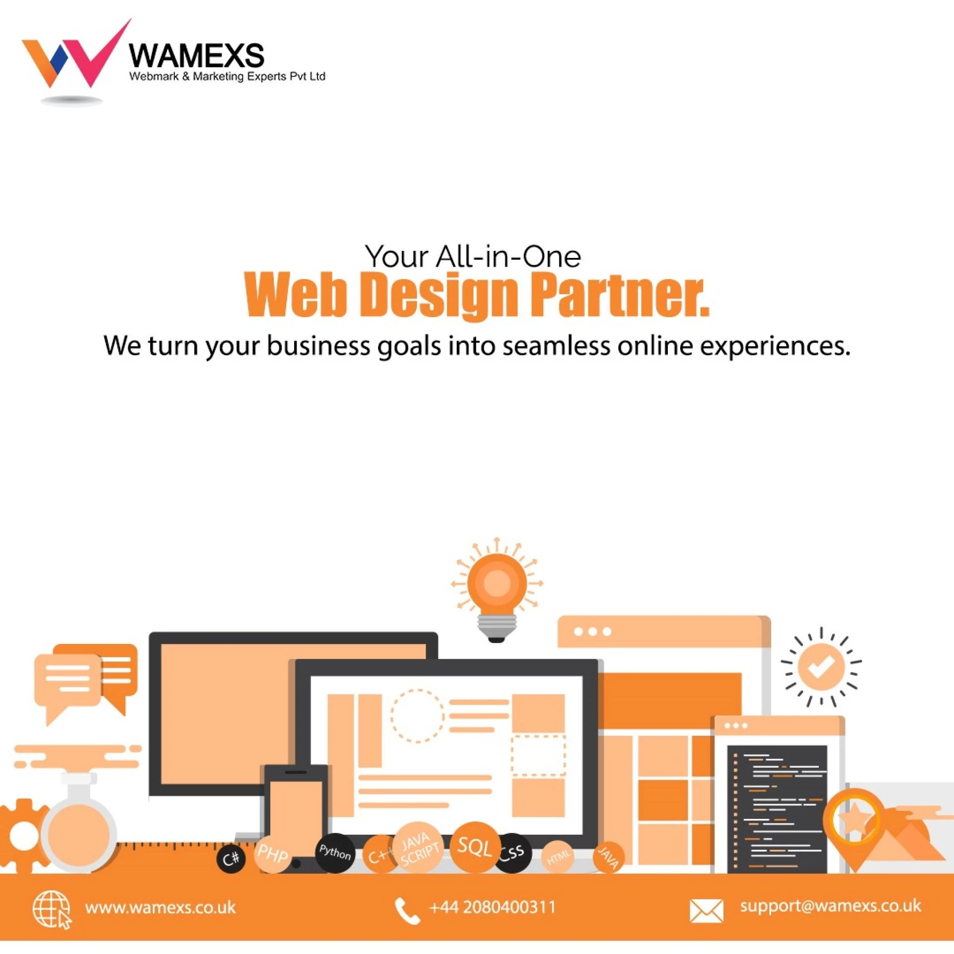 Transform Your Business with the Best Web Development, Website Design, and Digital Marketing Solutions in London, UK – Wamexs UK