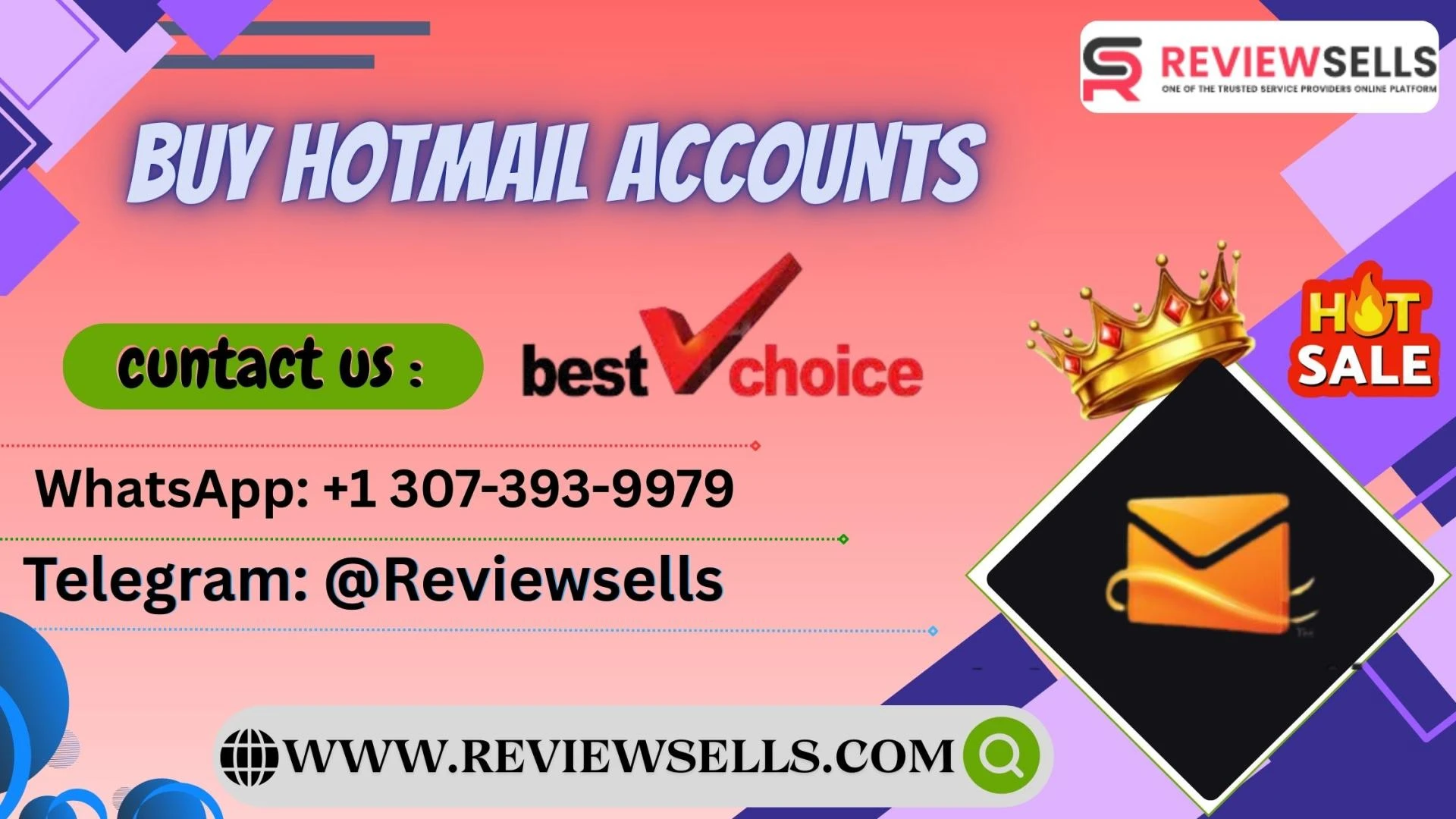 Buy Hotmail Accounts – Verified, Aged & Trusted by Professionals
