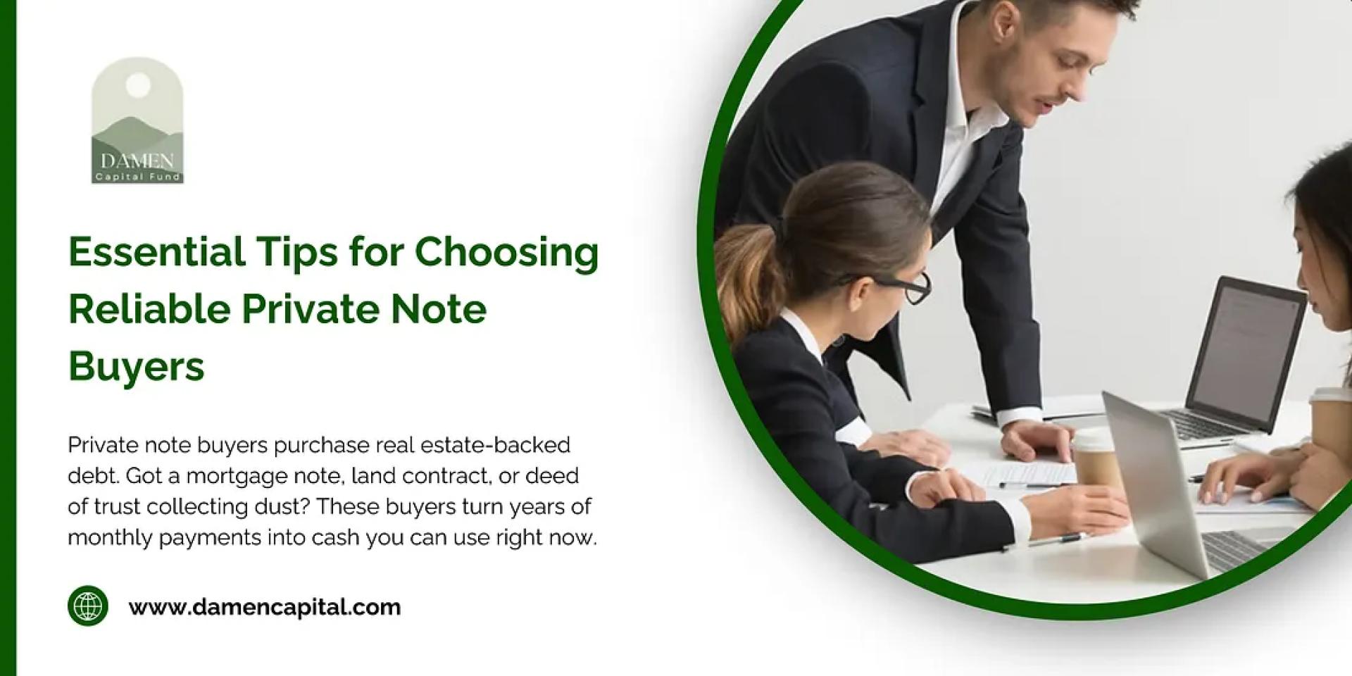 Essential Tips for Choosing Reliable Private Note Buyers