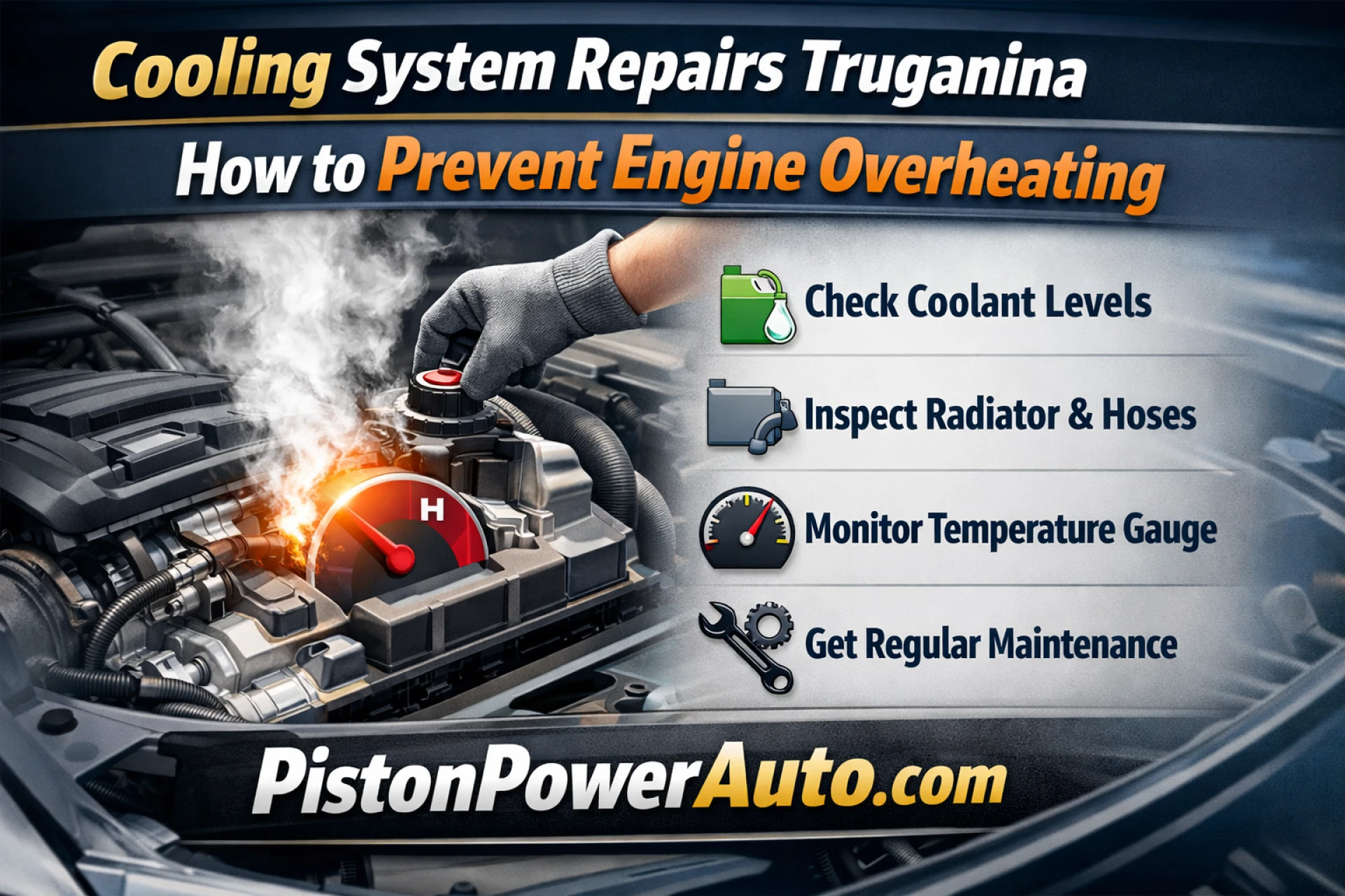 Cooling System Repairs Truganina: How to Prevent Engine Overheating