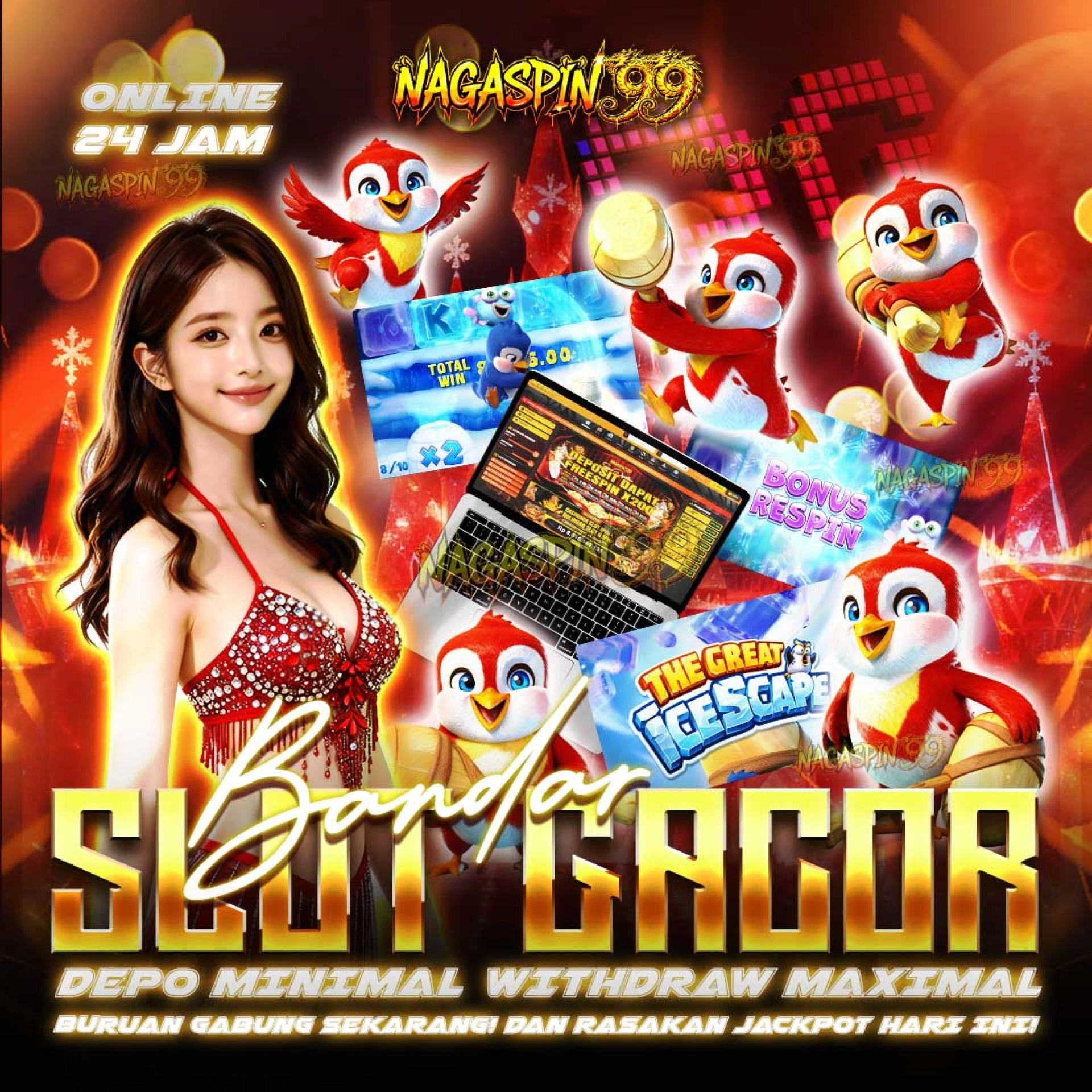 Tutorial Lengkap Bonus dan Promosi Nagaspin99