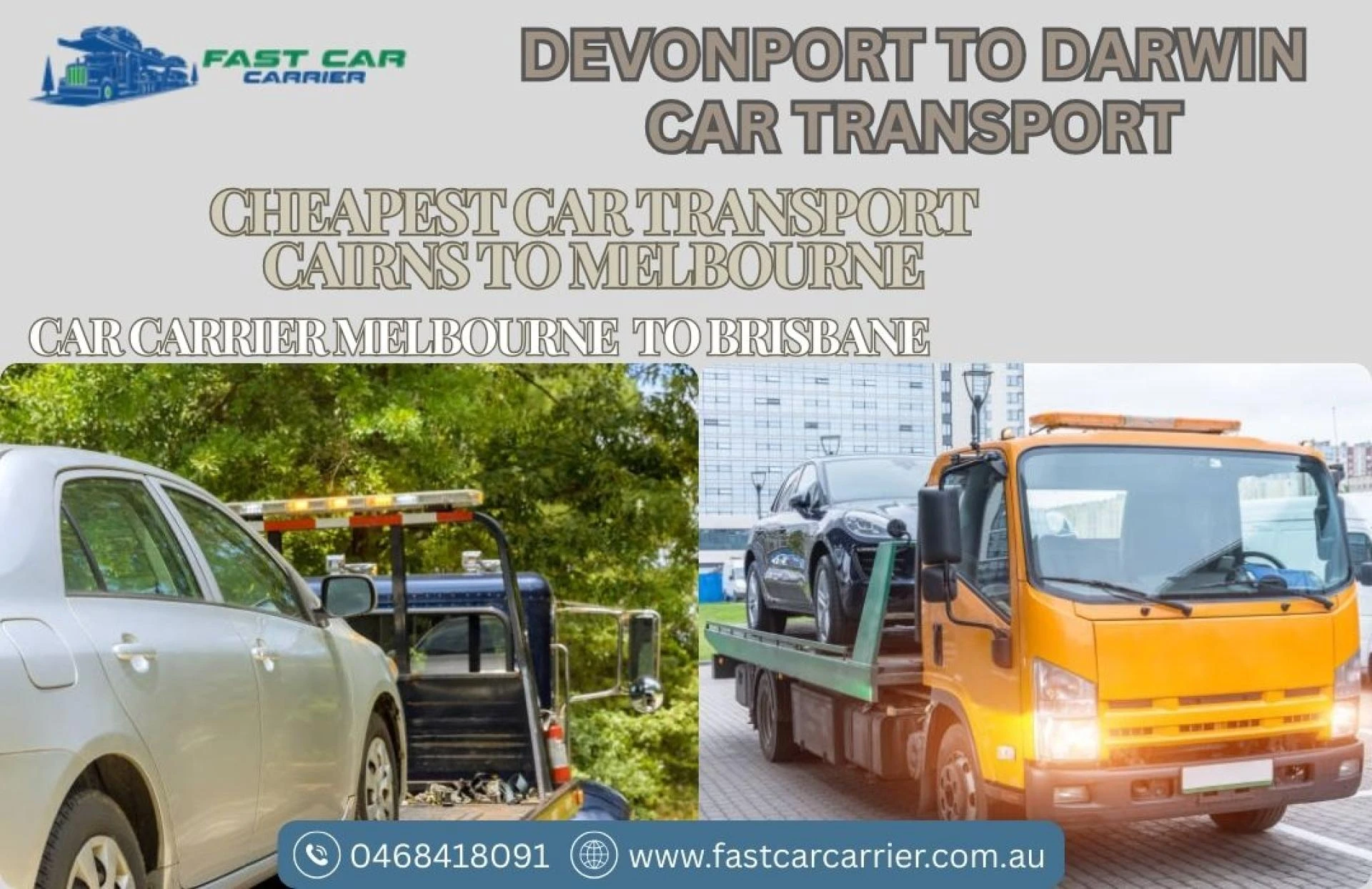 Complete Guide to Devonport to Darwin Car Transport Across Australia
