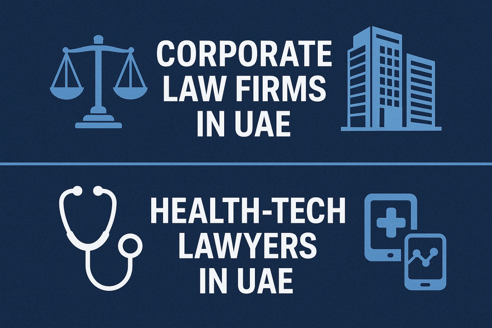 Best Corporate and Health-Tech Lawyers and Law Firms in UAE