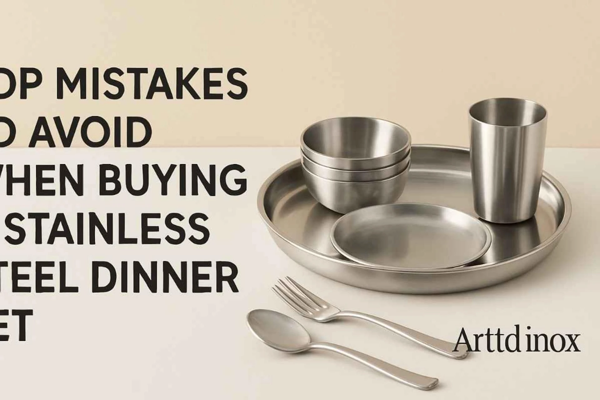 Top Mistakes to Avoid When Buying a Stainless Steel Dinner Set