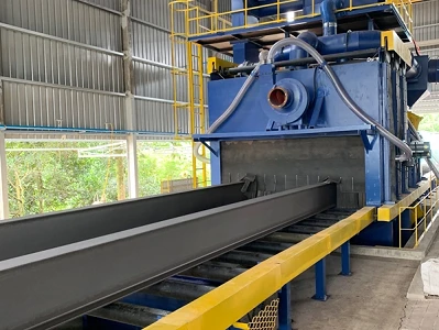 H Beam Shot Blasting Machine