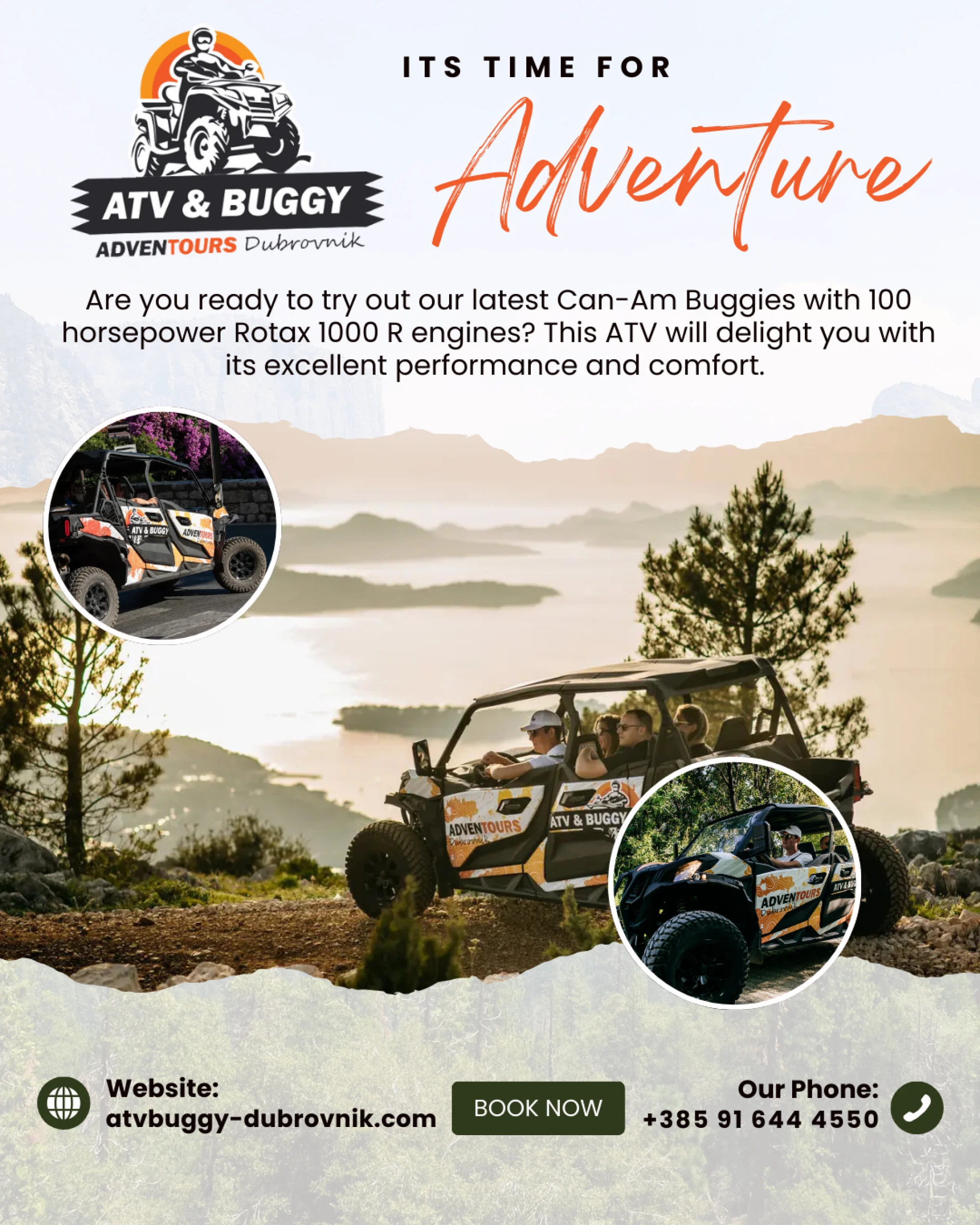 ATV Buggy Quad – Power, Control, and Adventure in Dubrovnik