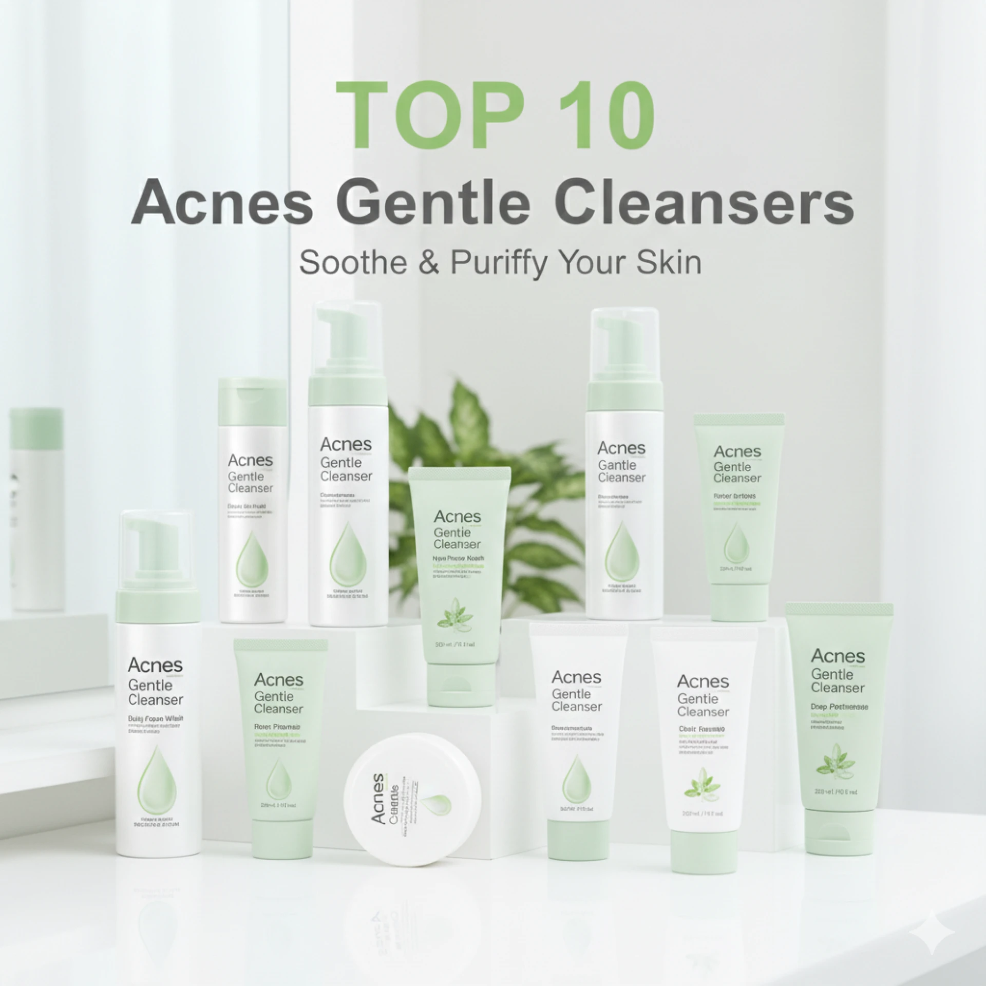 Best Acnes Gentle Cleansers for Acne-Prone Skin in 2025