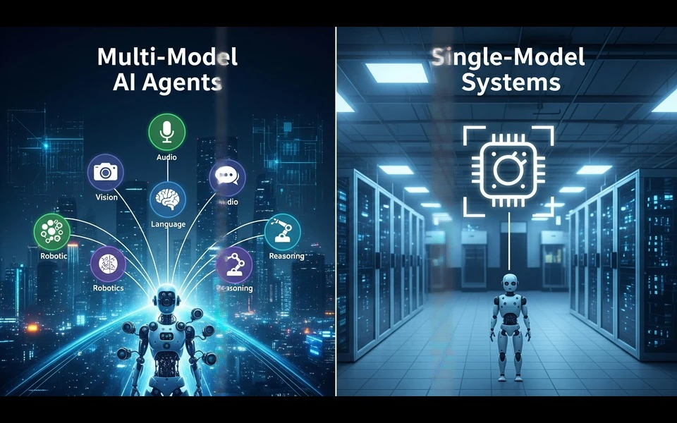 Multi-Model AI Agents vs. Single-Model Systems: What Businesses Must Know