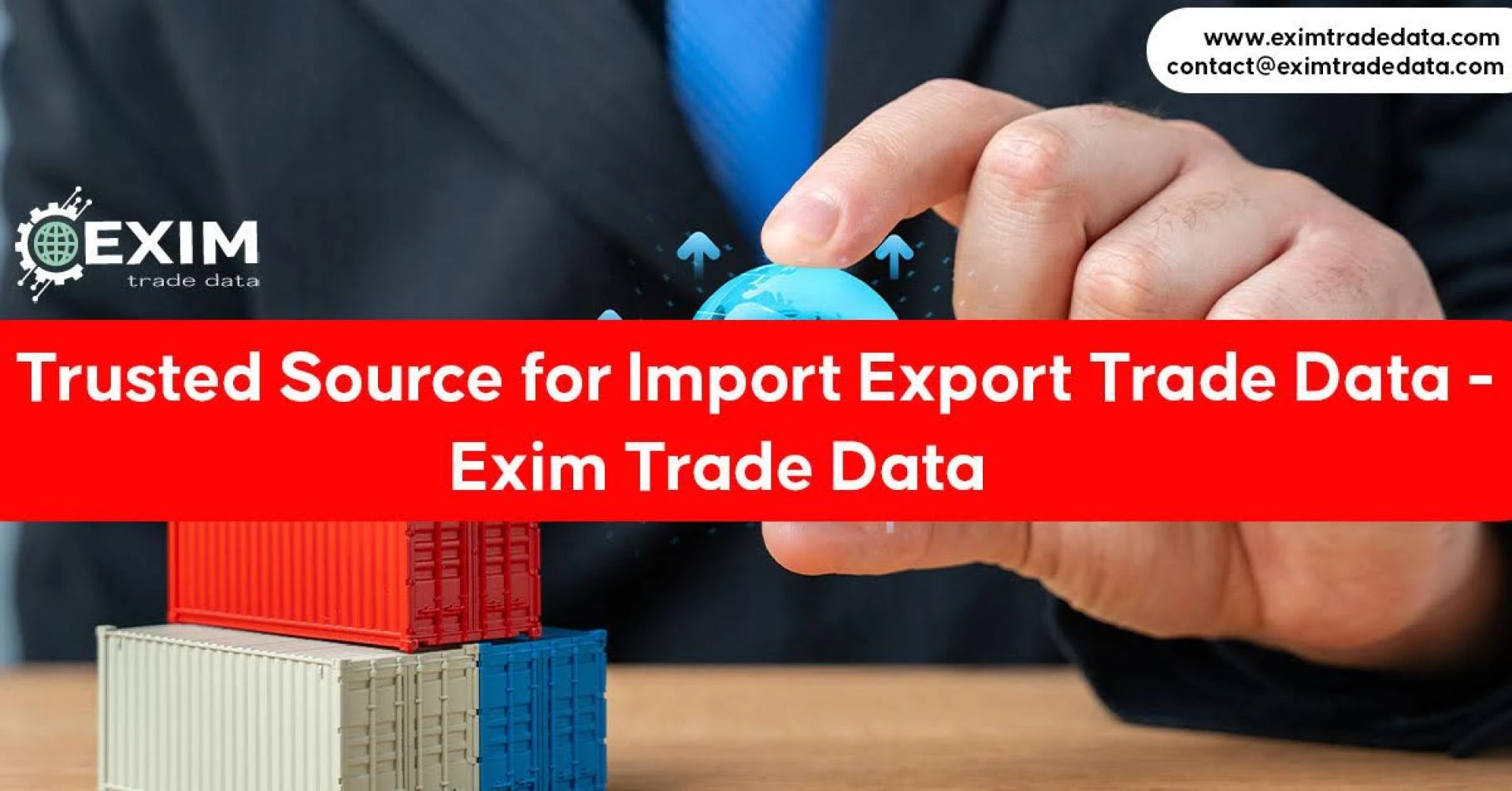 Trusted Source for Import Export Trade Data - Exim Trade Data