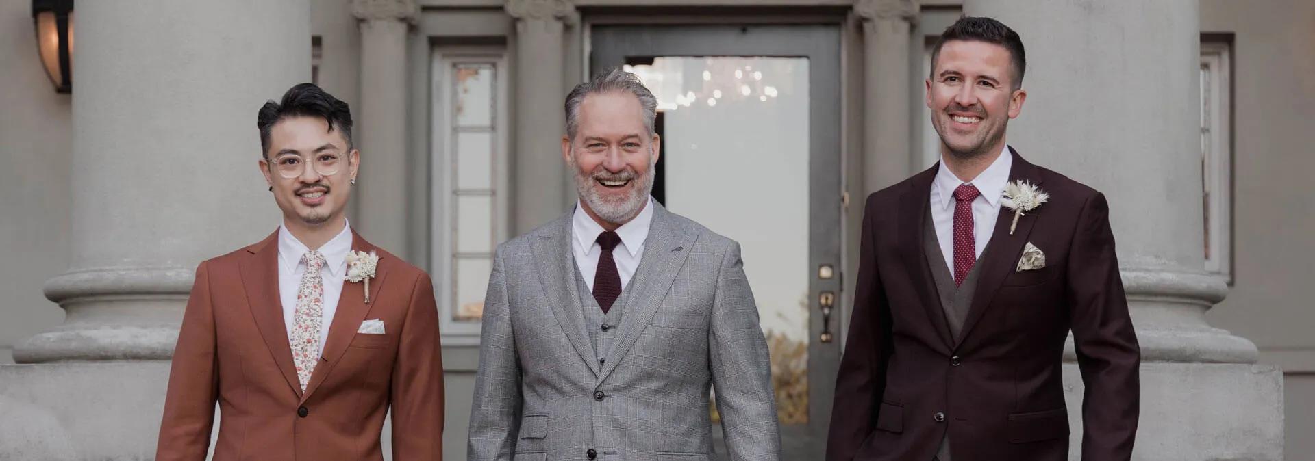  Get notched up with premium men’s suits in Burnaby 