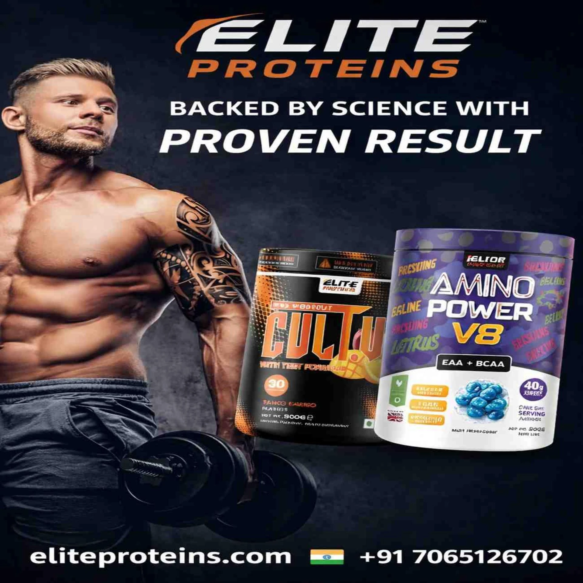Elite Proteins Supplements for Athletes & Beginners