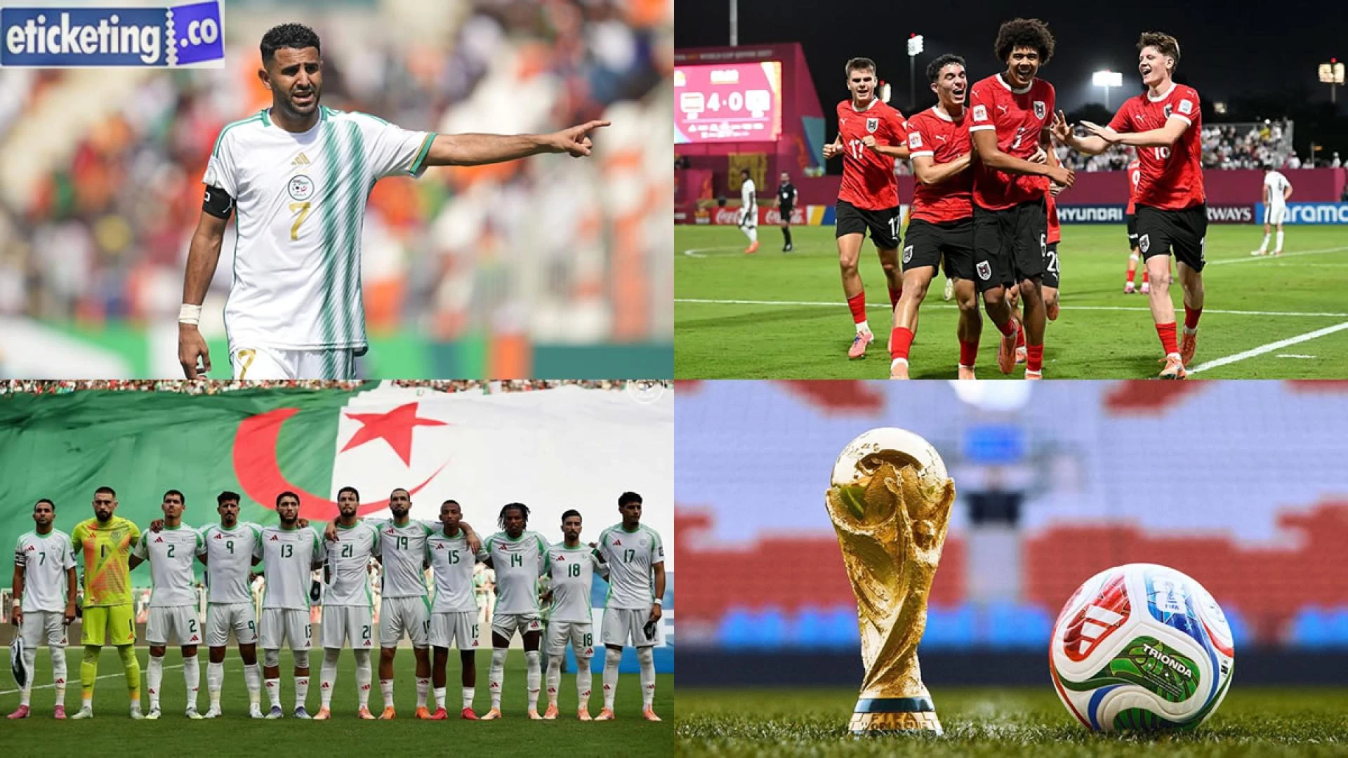 Algeria Vs Austria Tickets: FIFA World Cup 2026 Match Draws Global Interest