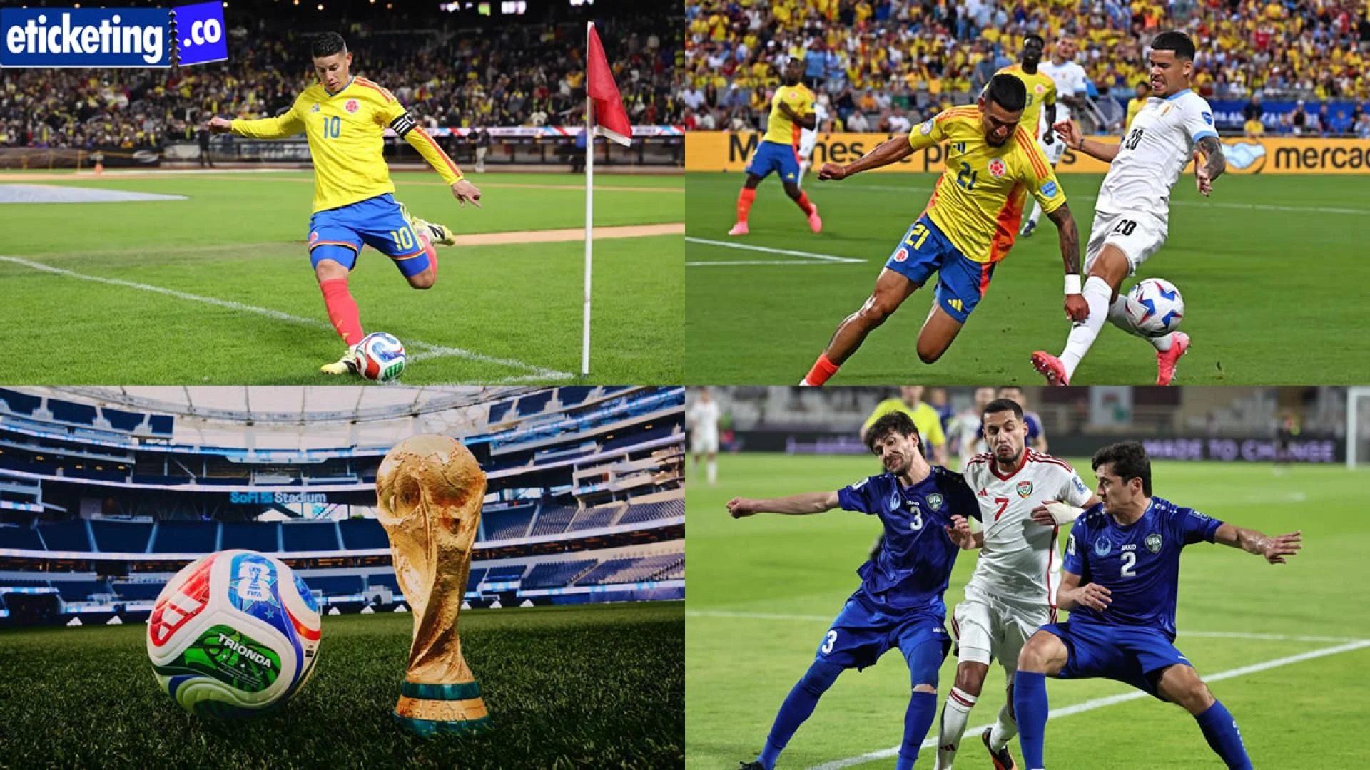 Uzbekistan vs Colombia Tickets: Uzbekistan Faces Colombia in a Defining FIFA World Cup 2026 Moment