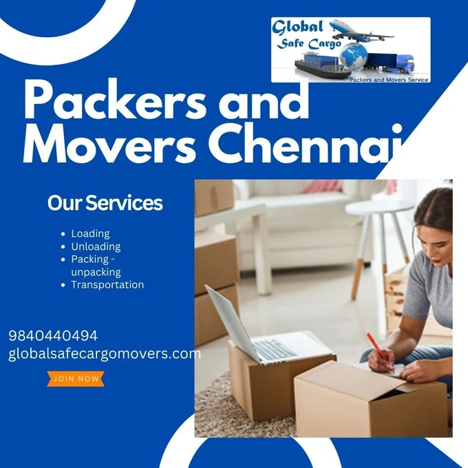 Reliable Packers and Movers in Avadi – Stress-Free Relocation with Global Safe Cargo 