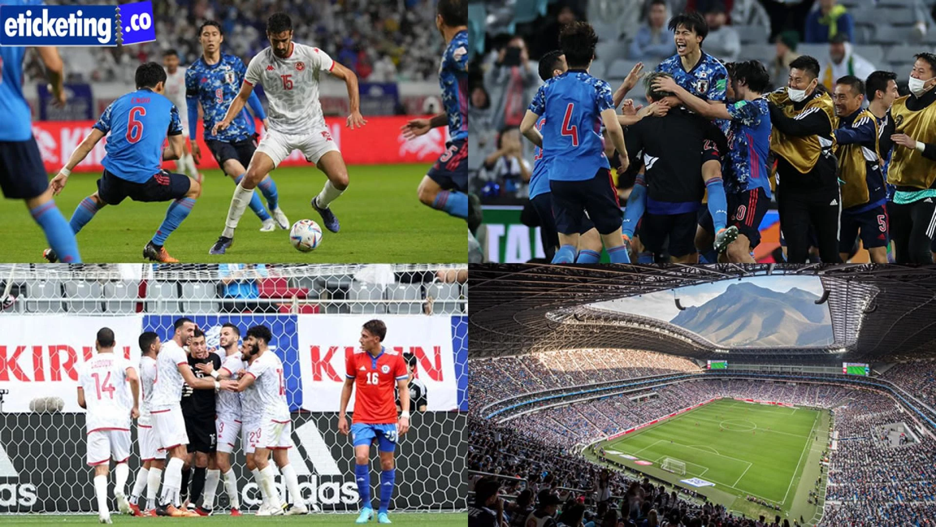 Tunisia vs Japan Tickets: Japan Face Tunisia in a Crucial Group F World Cup Showdown