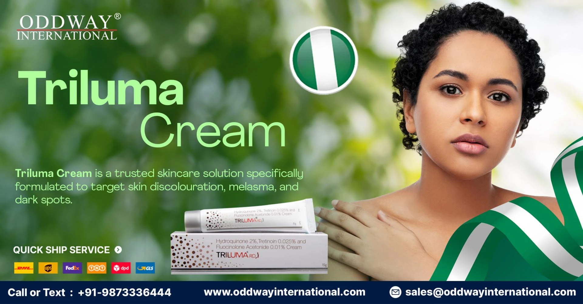 Oddway Provide Triluma Cream for Melasma: Dermatologist Approved Guide