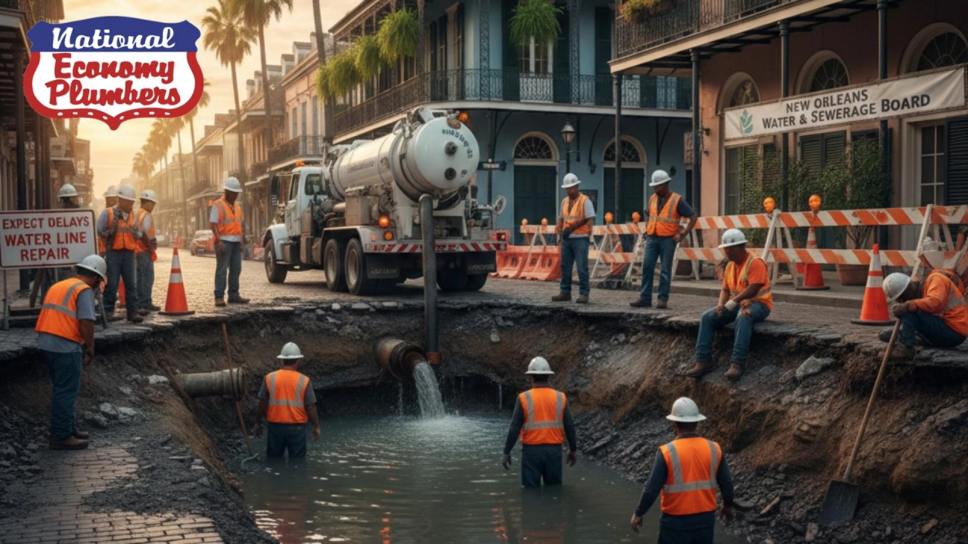 Water Line Repair in New Orleans: Safeguarding Your Property from Underground Plumbing Failures