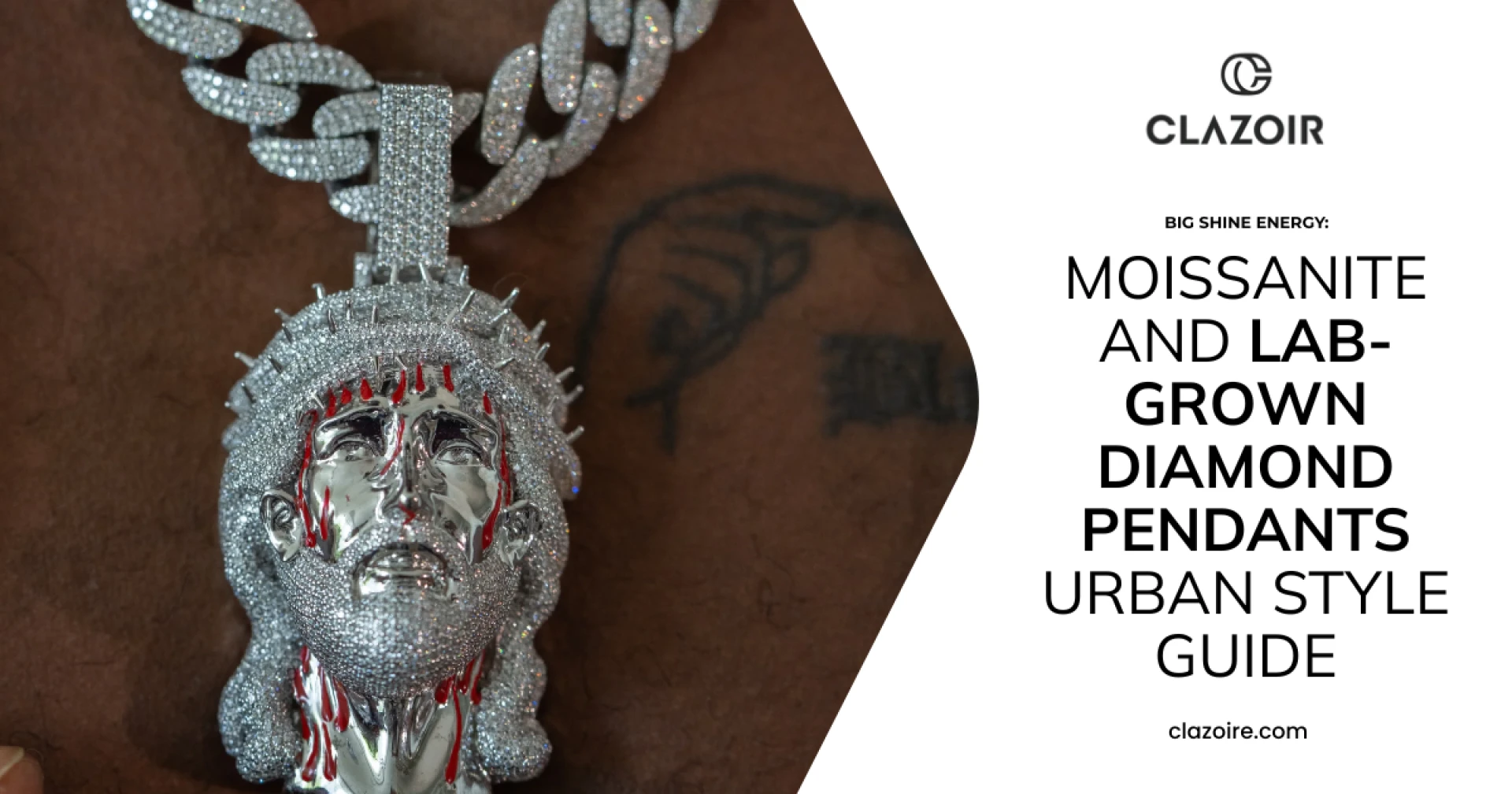 Big Shine Energy: Moissanite and Lab-Grown Diamond Pendants Urban Style Guide