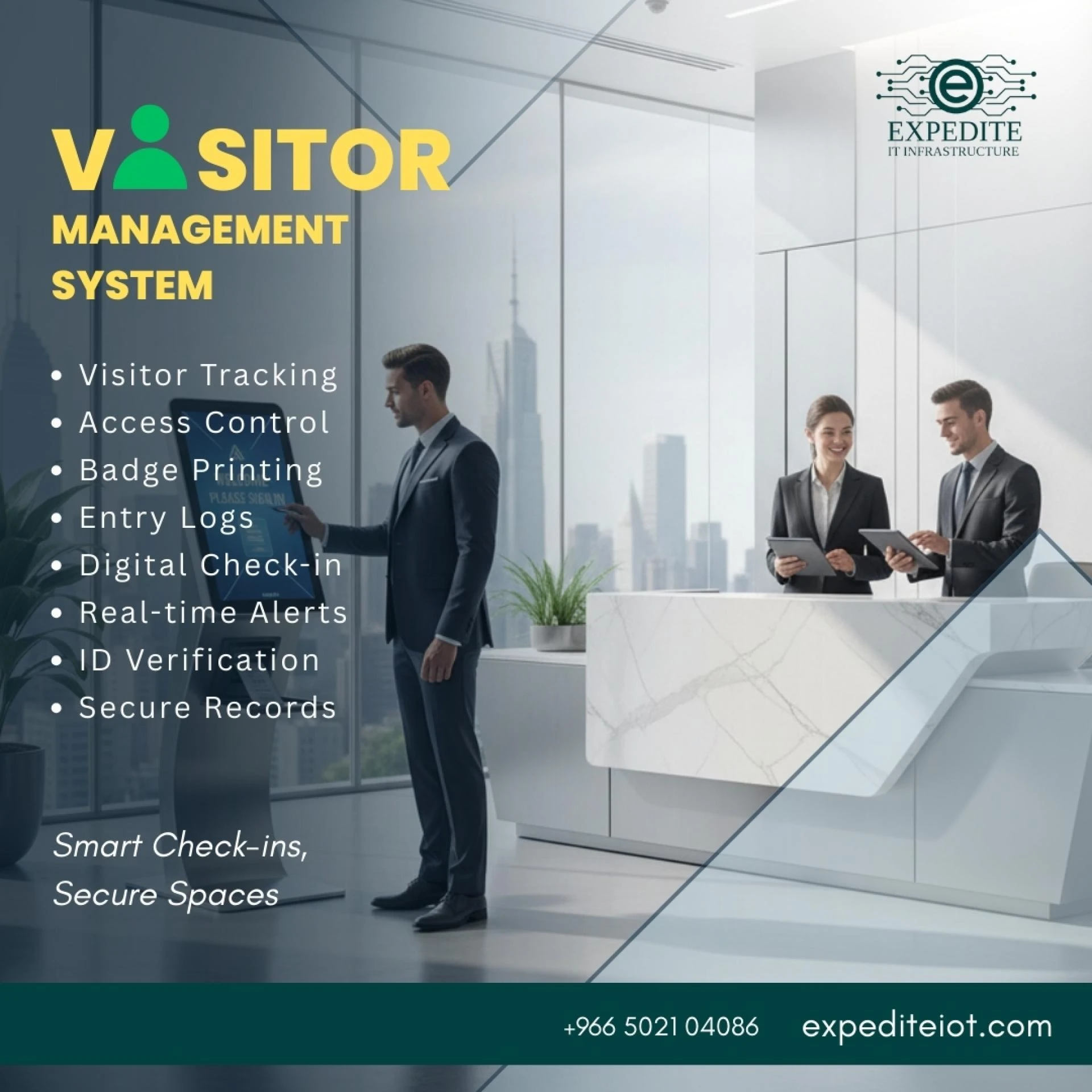 Every Entry Logged, Every Exit Secured: The Future of Modern Visitor Management Systems in KSA