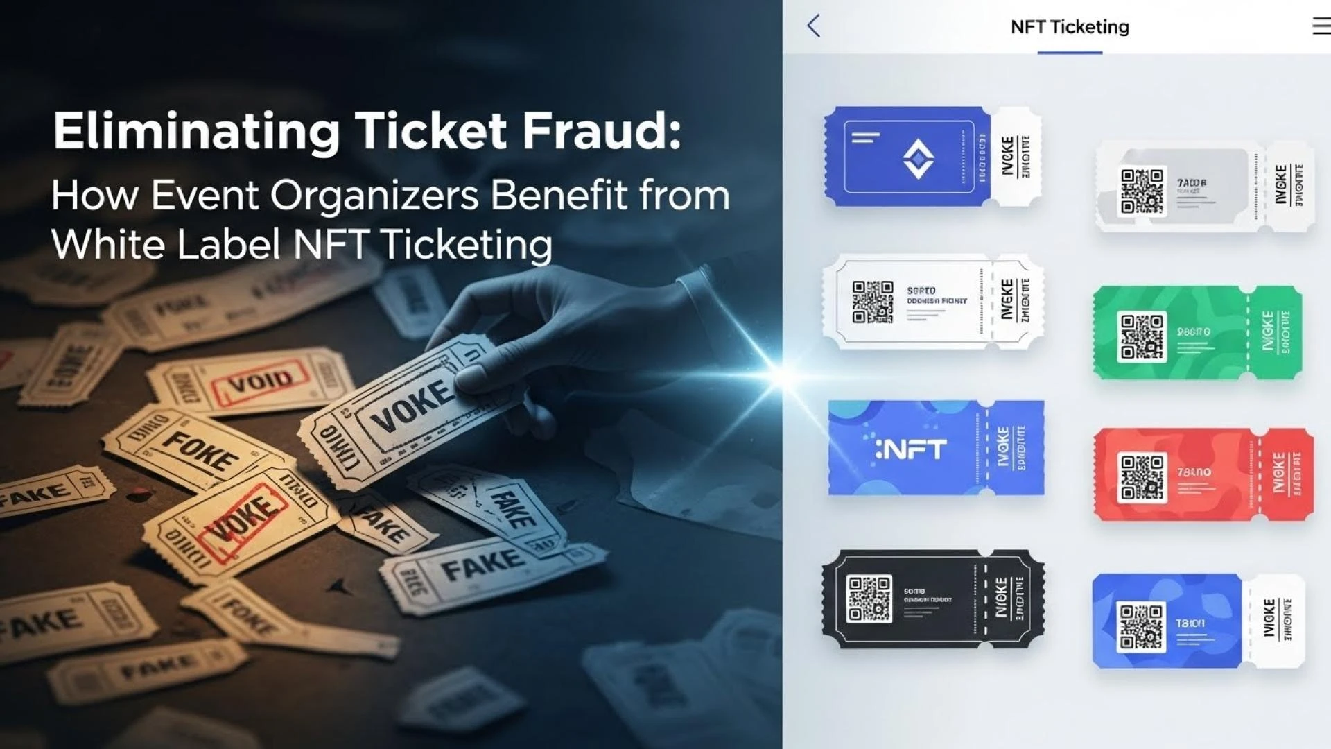 Eliminating Ticket Fraud: How Event Organizers Benefit from White Label NFT Ticketing