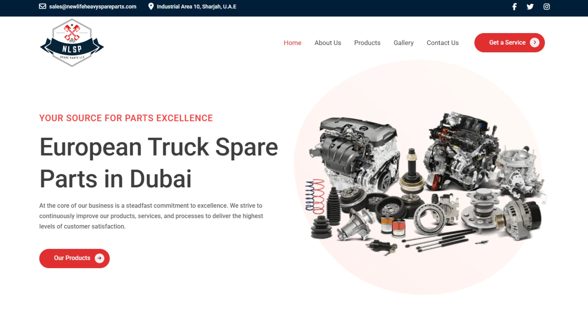 Draft: My Your Trusted Partner for Heavy Truck, Bus & Earthmoving Equipment Spare PartsPost Title