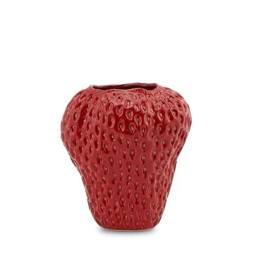 Erdbeer Vase – Fruchtige Eleganz als stilvolles Highlight für Ihr Zuhause