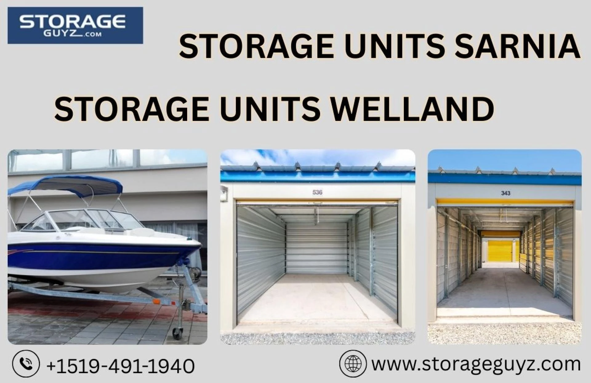 Storage Units in Sarnia and Welland: Secure, Flexible Storage Solutions for Every Need