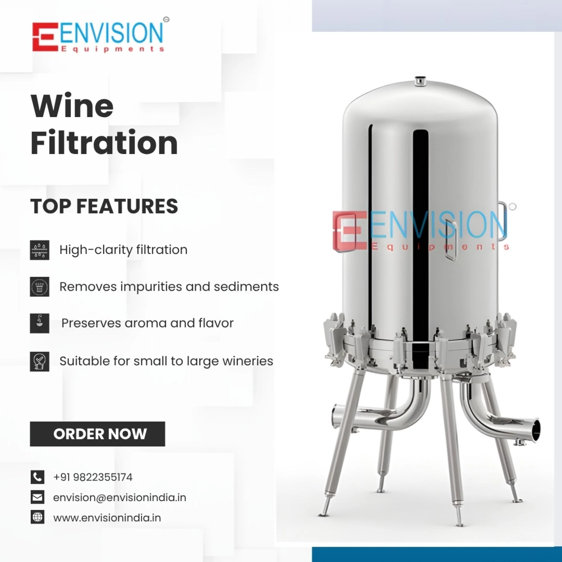 Efficient & Scalable Winery Filtration Systems