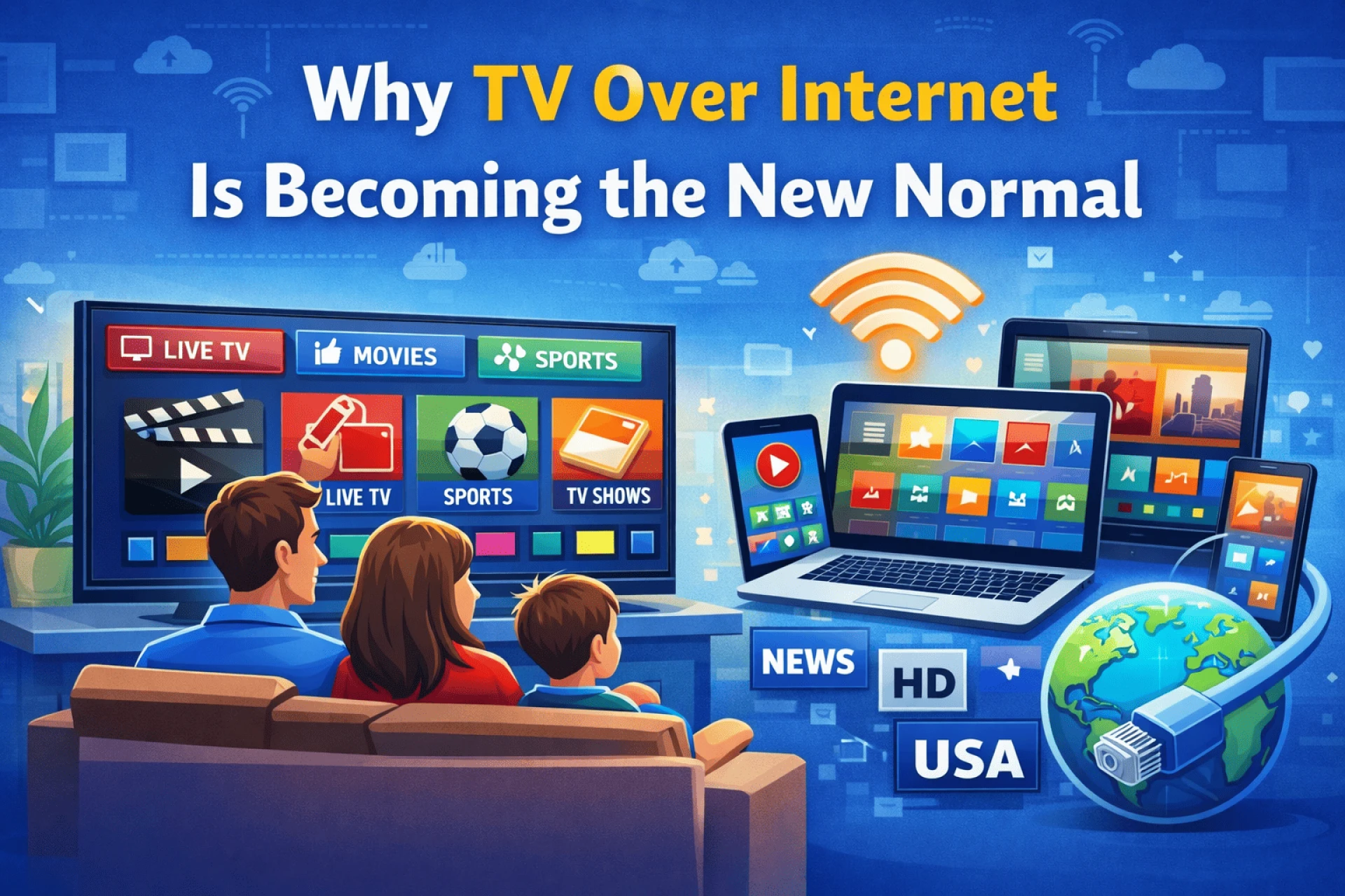 Why TV Over Internet Is Becoming the New Normal