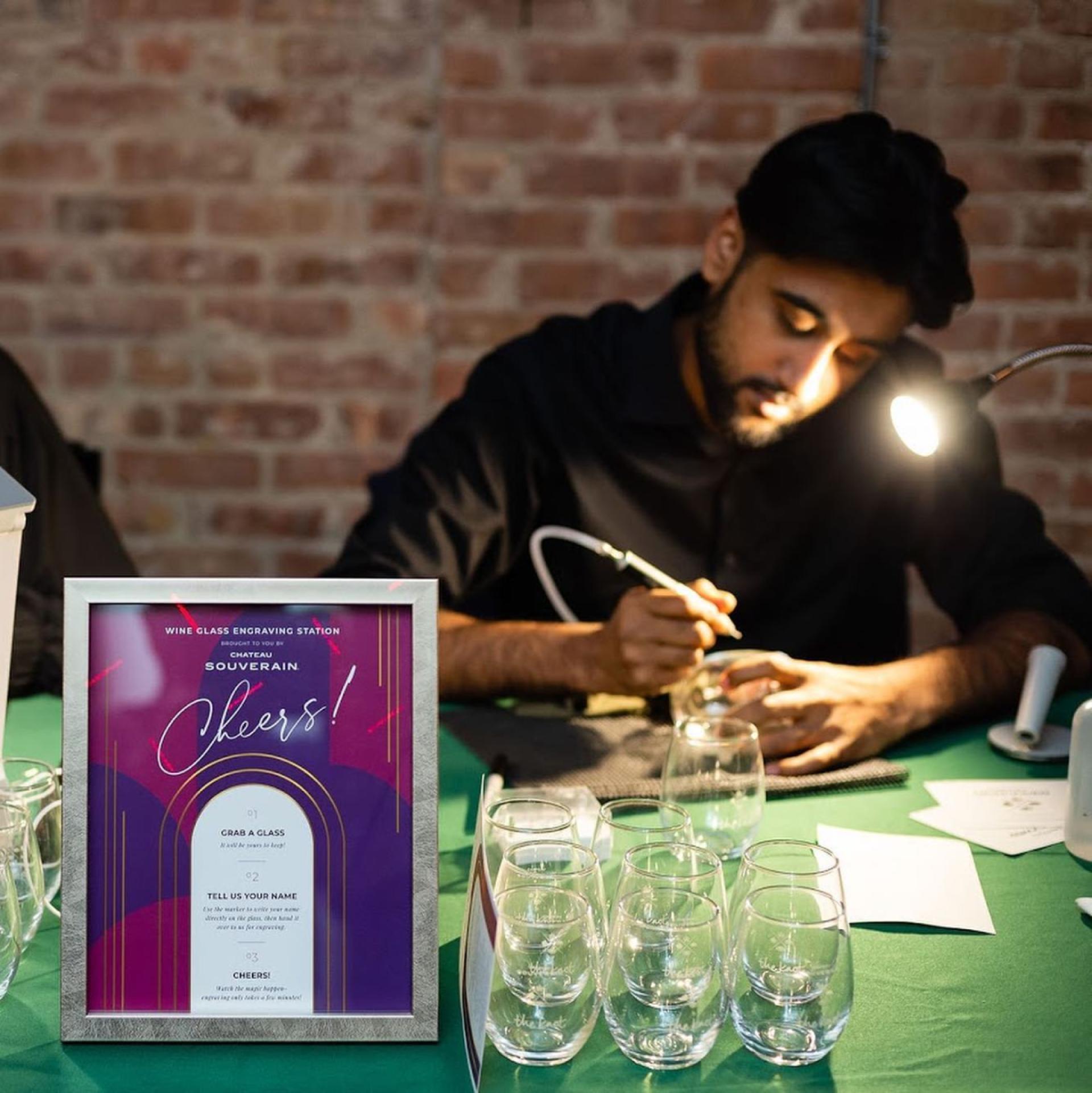 Live Event Engraving Services for Luxury Brand Experiences