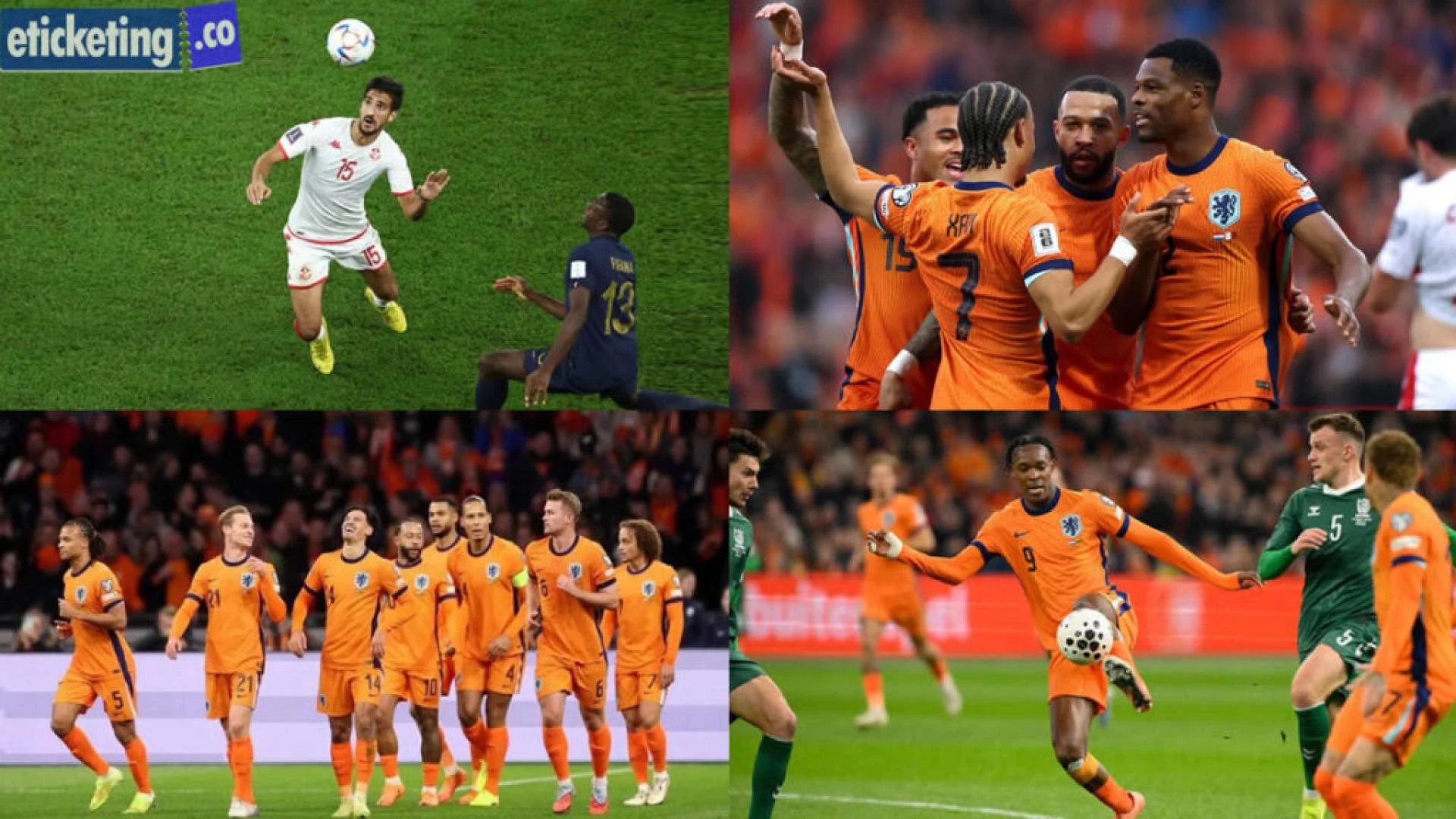 Tunisia vs Netherlands Tickets: Tunisia and Netherlands Ready for World Cup Clash