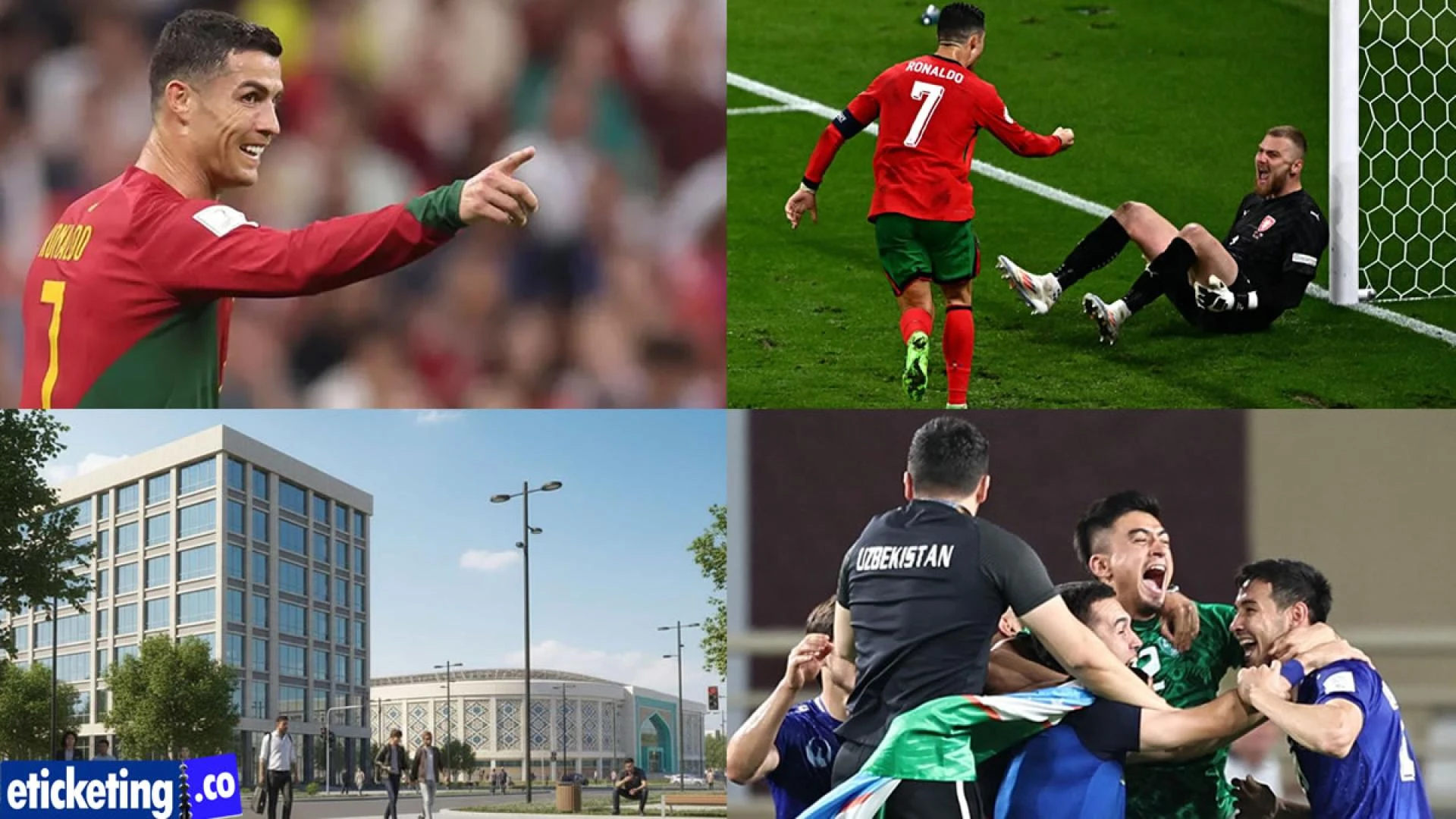 Portugal Vs Uzbekistan Tickets: Ronaldo’s World Cup rivals commit $100 million to mega stadium project
