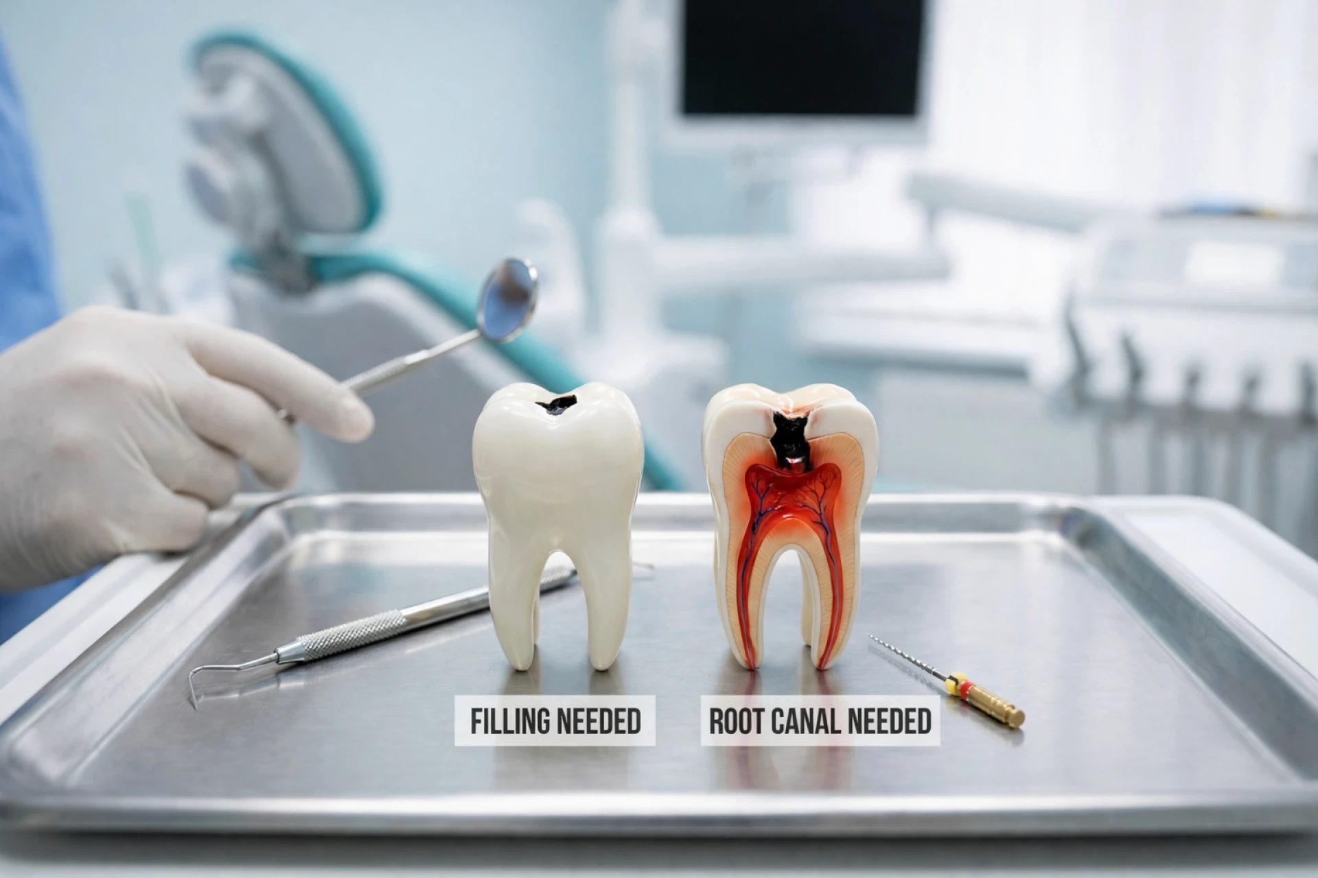 How to Know If You Need a Root Canal or Just a Filling?