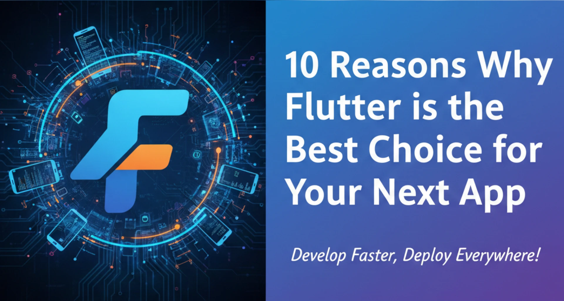 10 Reasons Why Flutter is the Best Choice for Your Next App