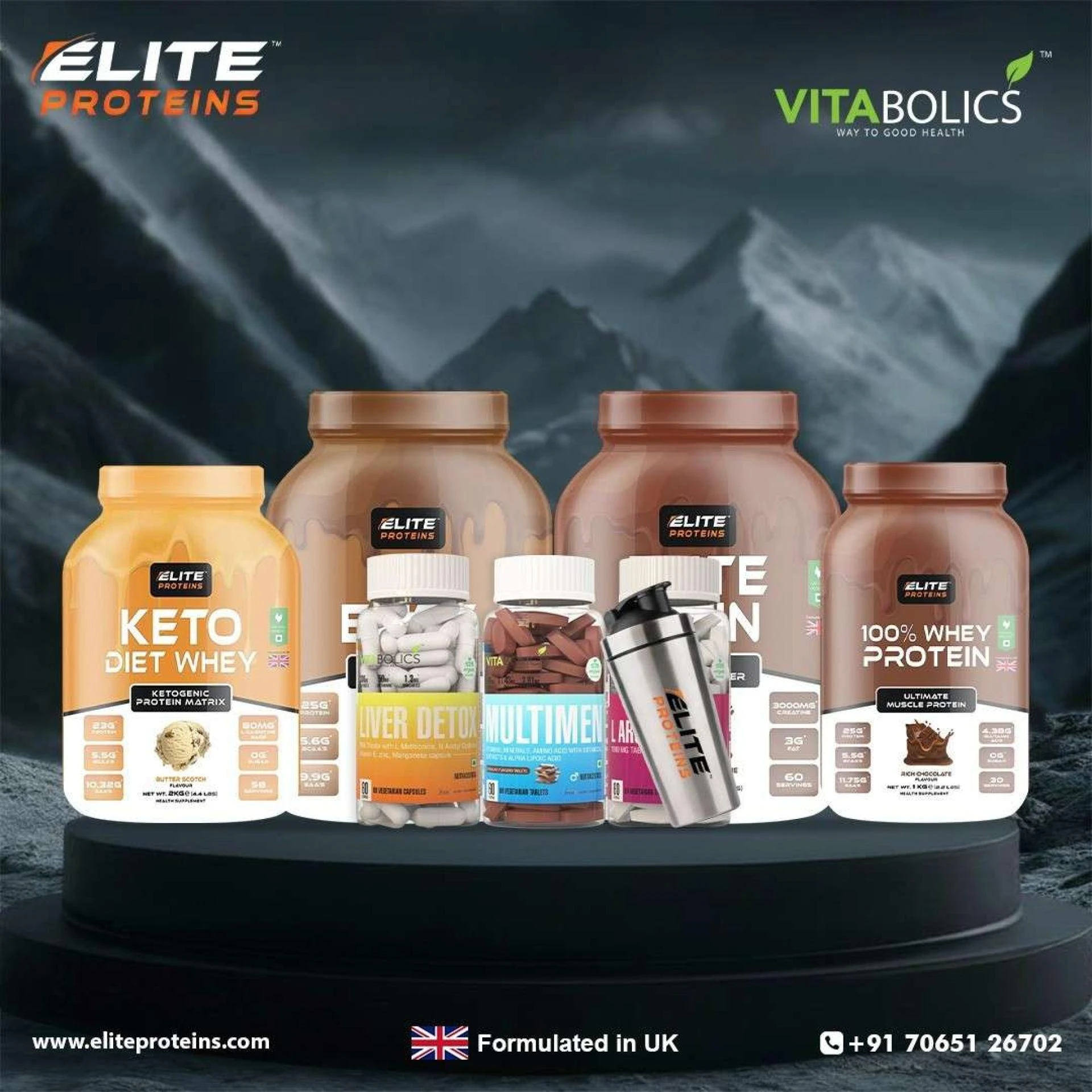 Elite Proteins Supplements for Beginners & Athletes
