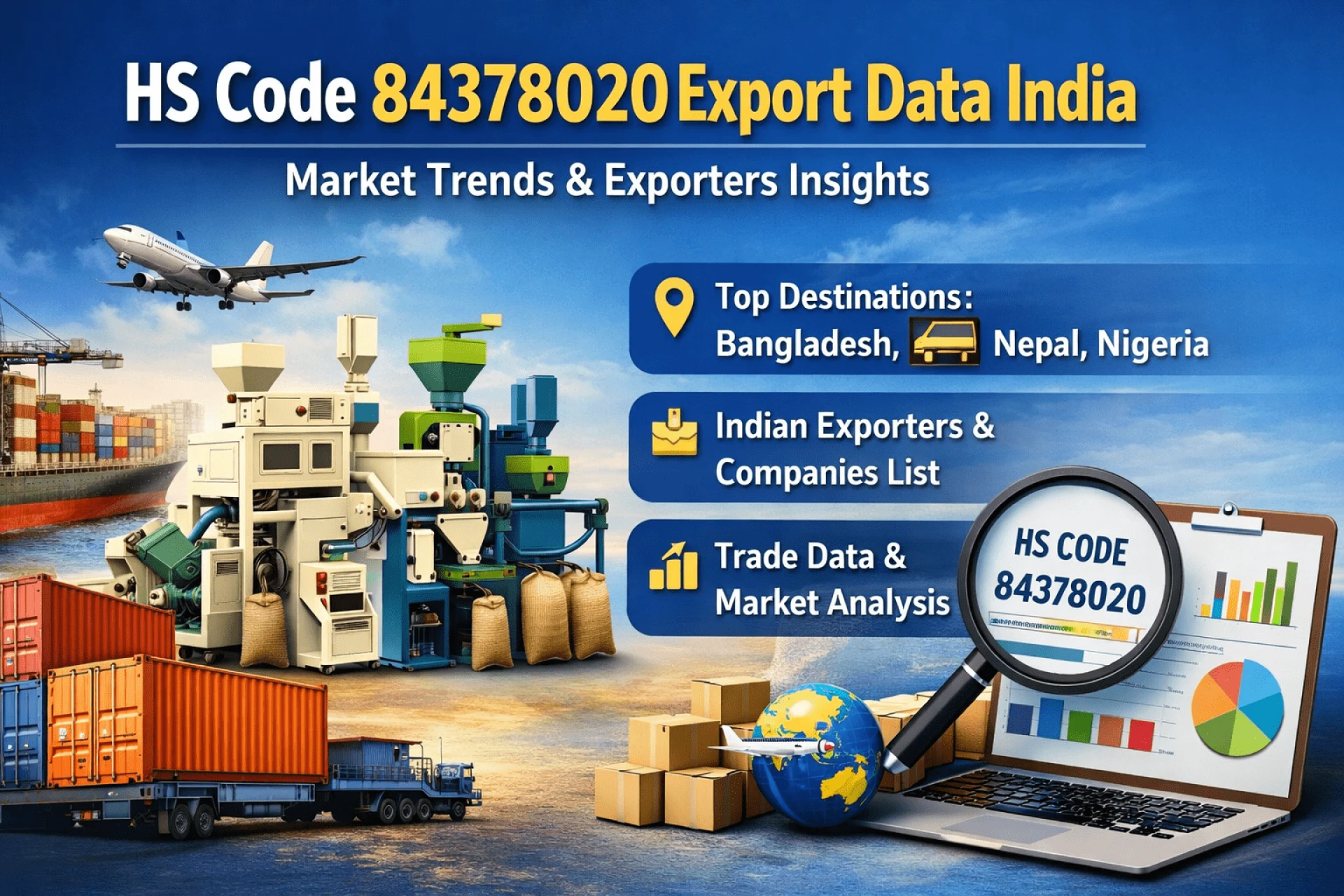 Understanding HS Code 84378020 Exports from India