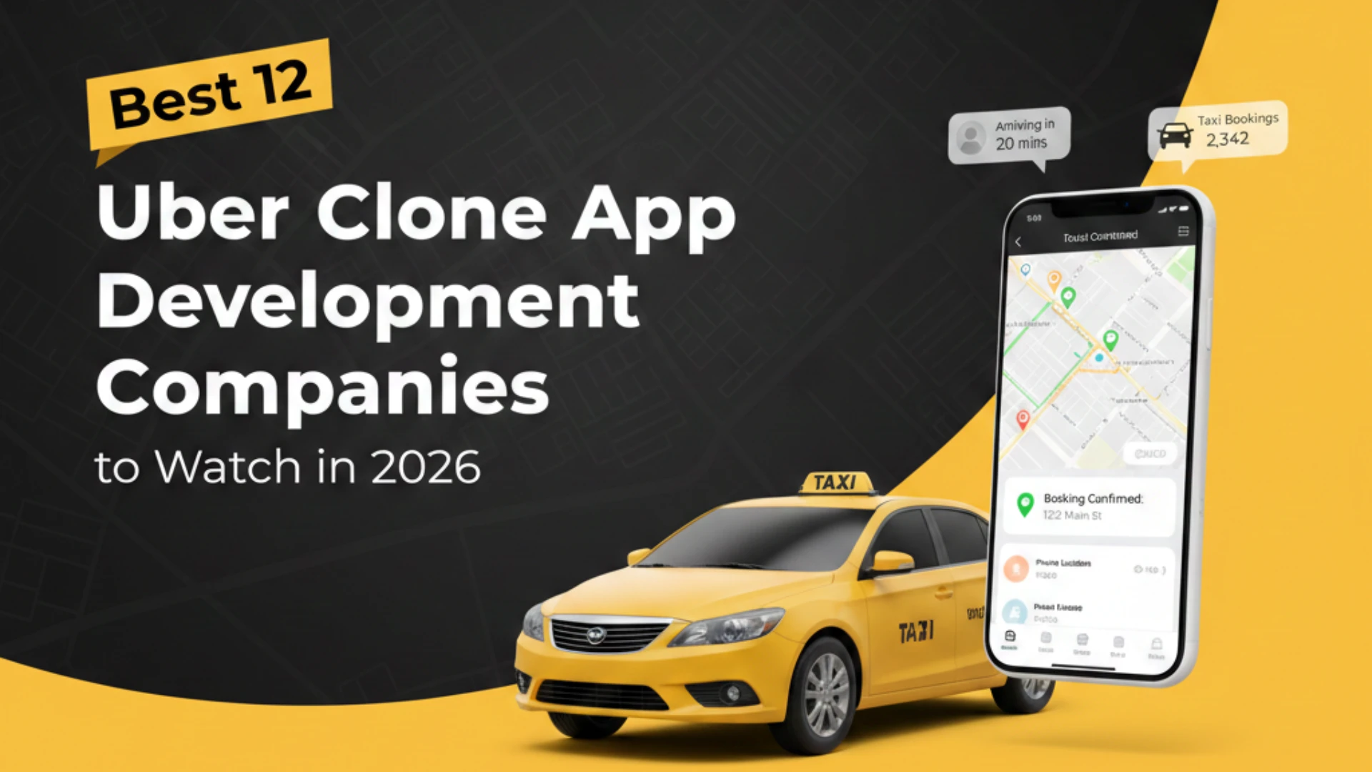 Best 12 Uber Clone App Development Companies to Watch in 2026