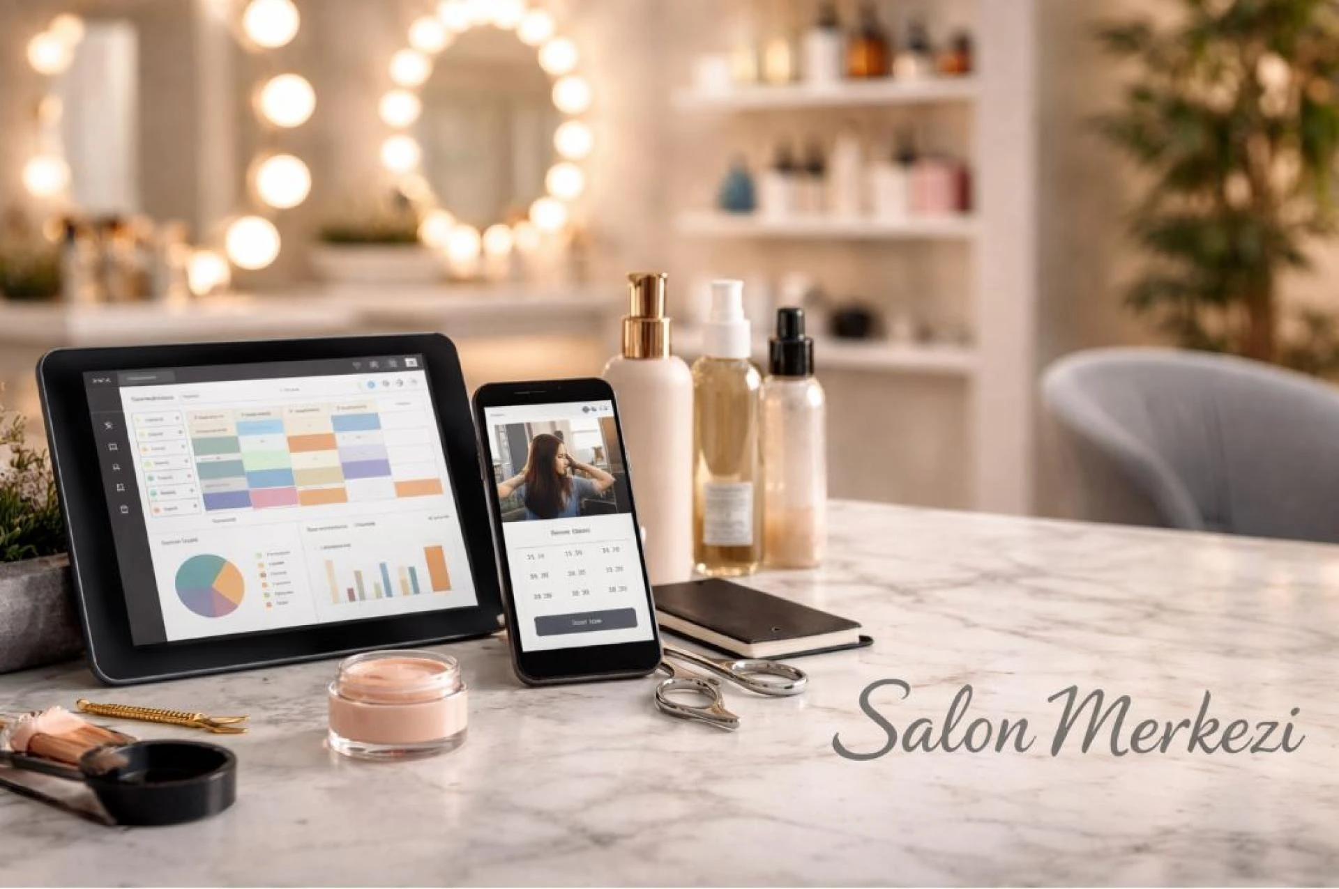 Salon Merkezi Online Randevu Sistemi